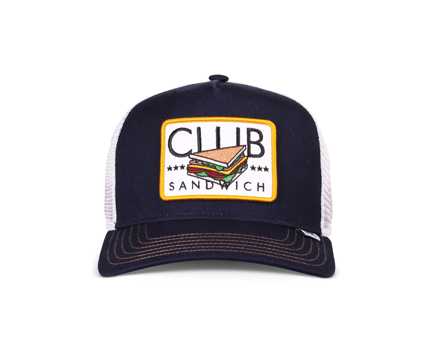 Djinns HFT Trucker Cap Food Club Sandwich Navy