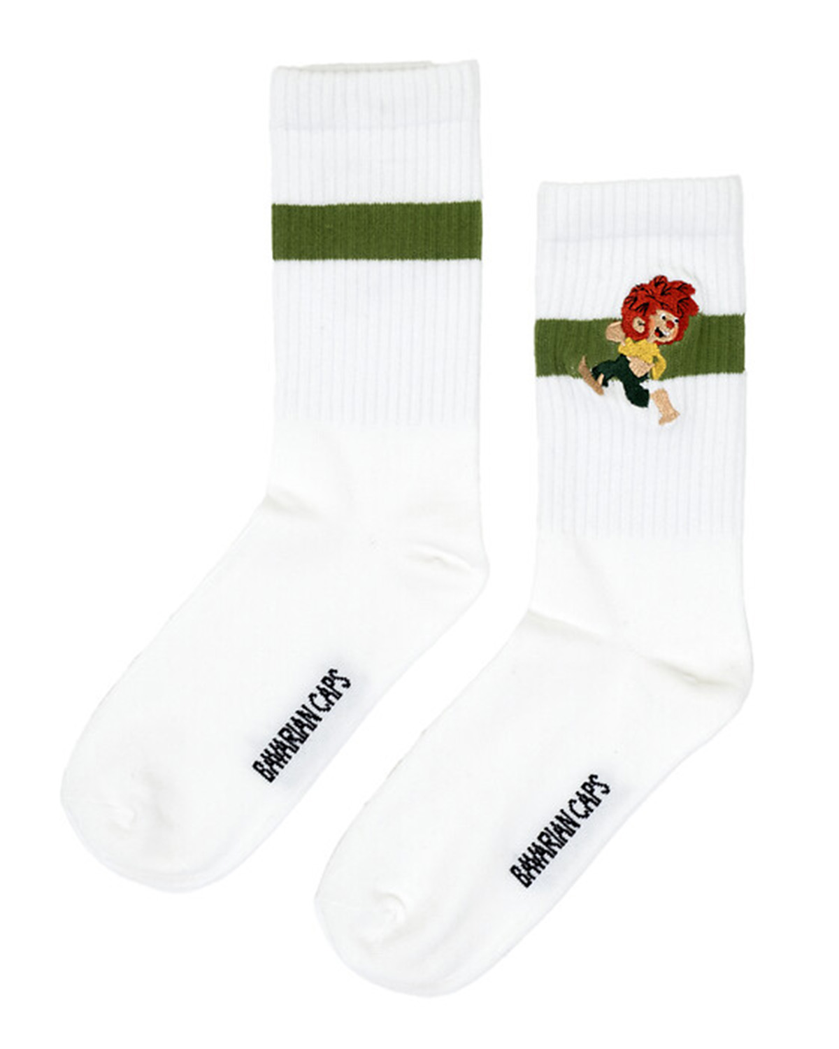 Bavarian Caps Pumuckl Sportsocken Weiß 26192