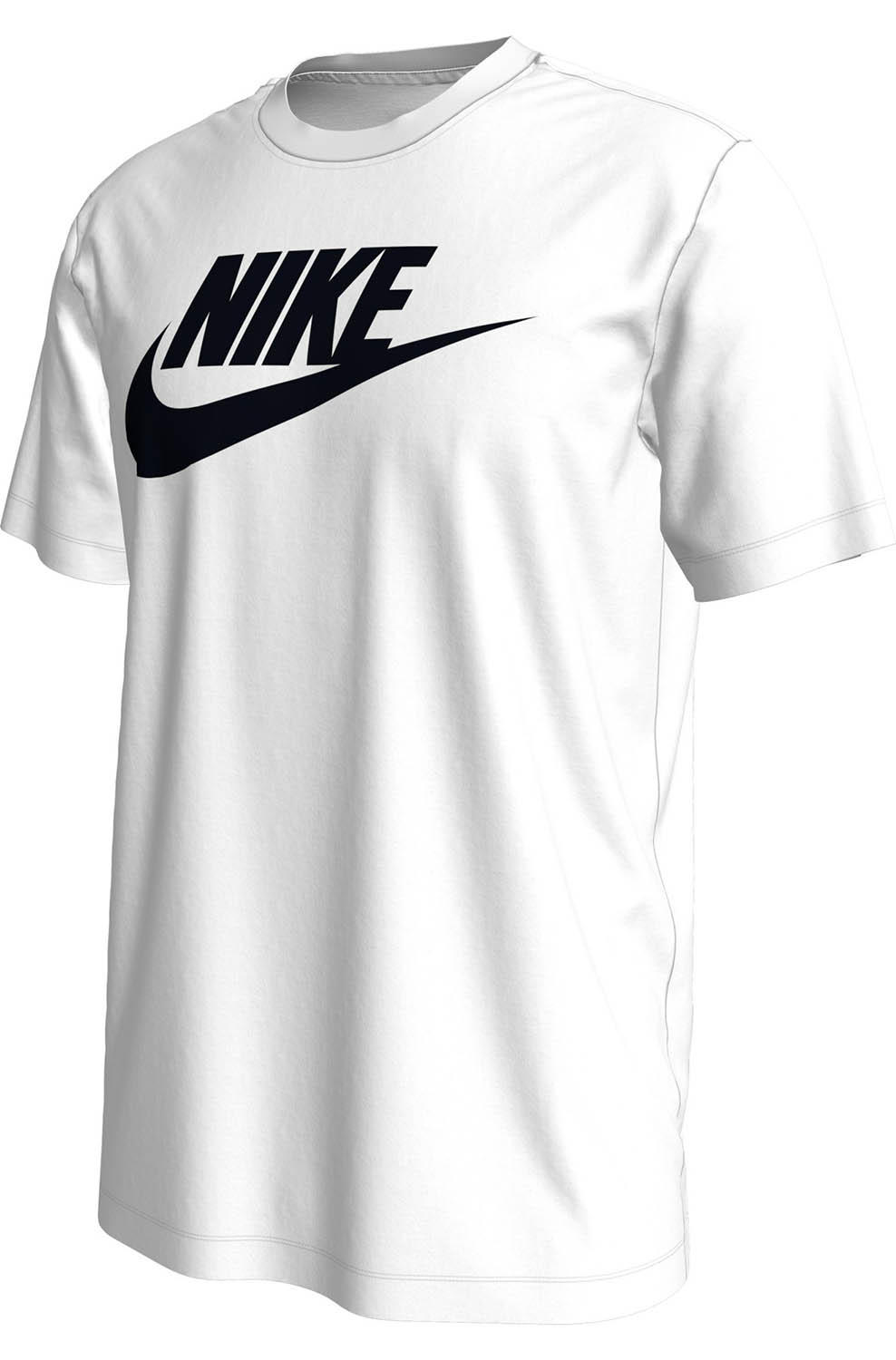 Nike T-Shirt Sportswear White Black 25442