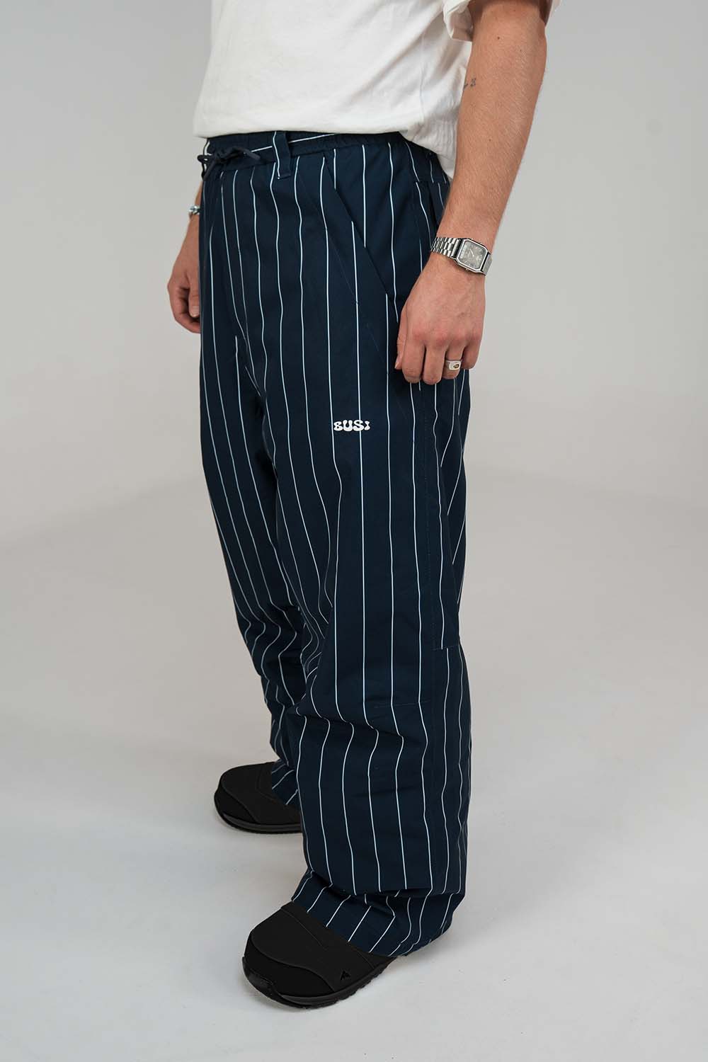 Busi Biggie Padded Ski Pant Hose Pinstripe 26/27