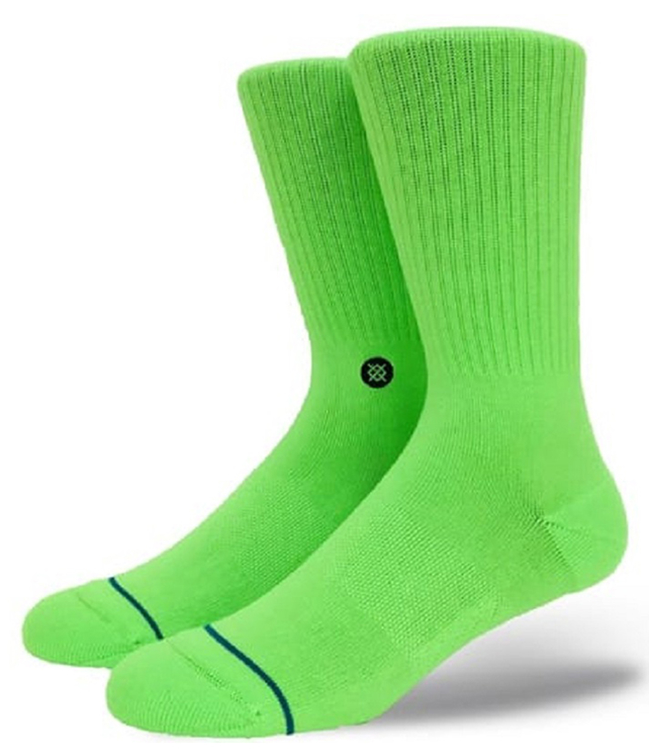 Stance Icon Socken Neon Green 25673