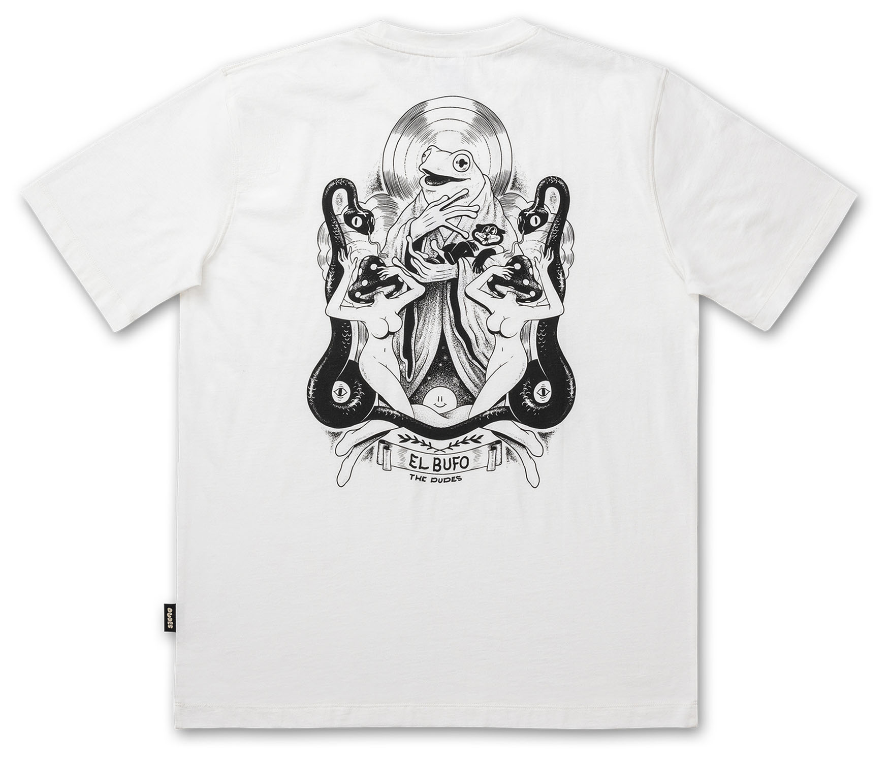 The Dudes El Bufo T-Shirt Off White 25211 The Dudes El Bufo T-Shirt Off White 25211