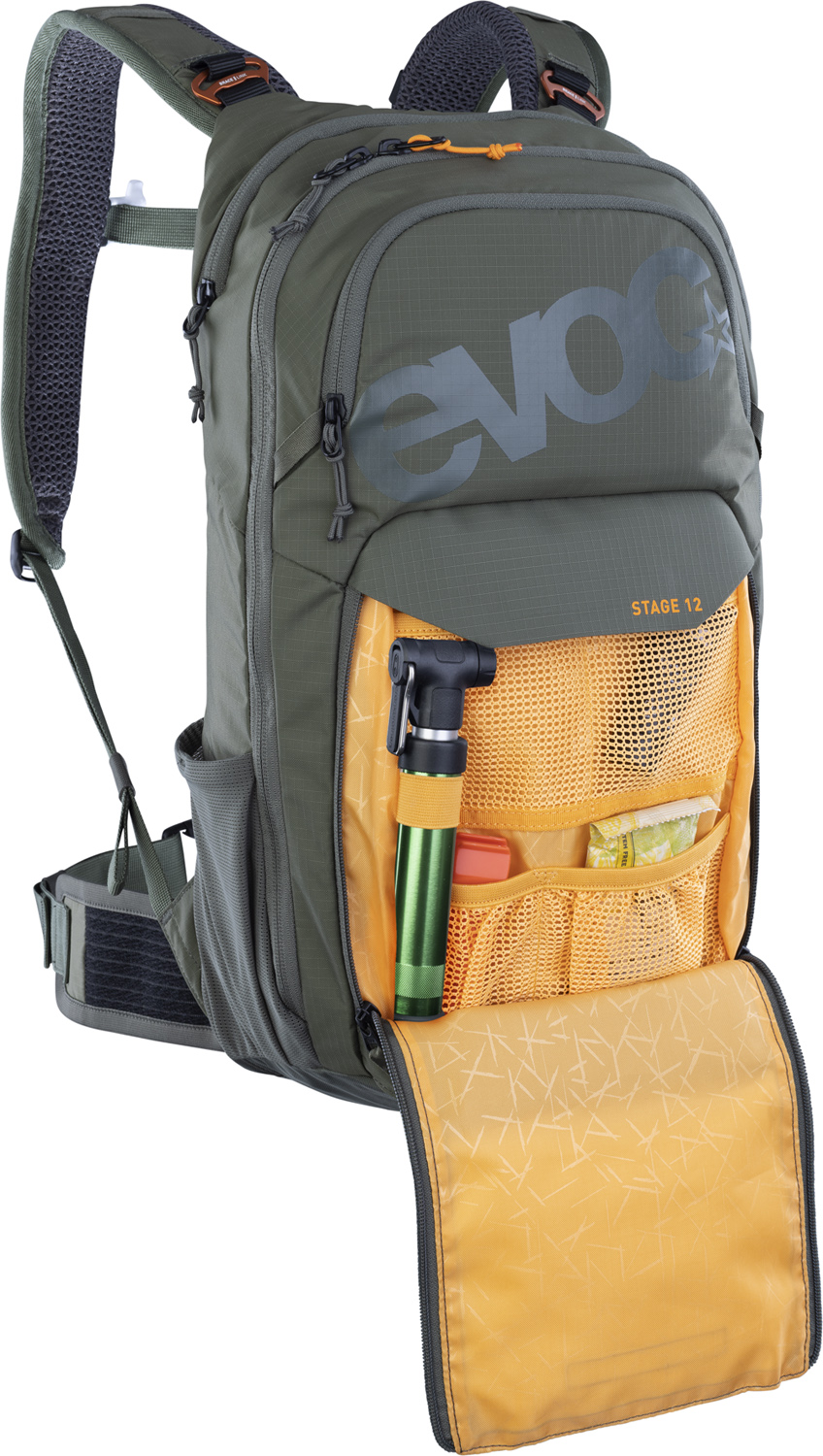 Evoc Stage 12 Dark Olive Bike Rucksack