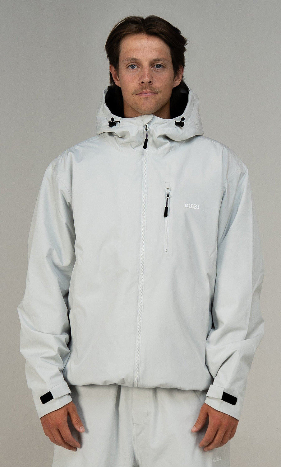 Busi Core 2L Padded Ski Jacke Light Grey 26/27 26835