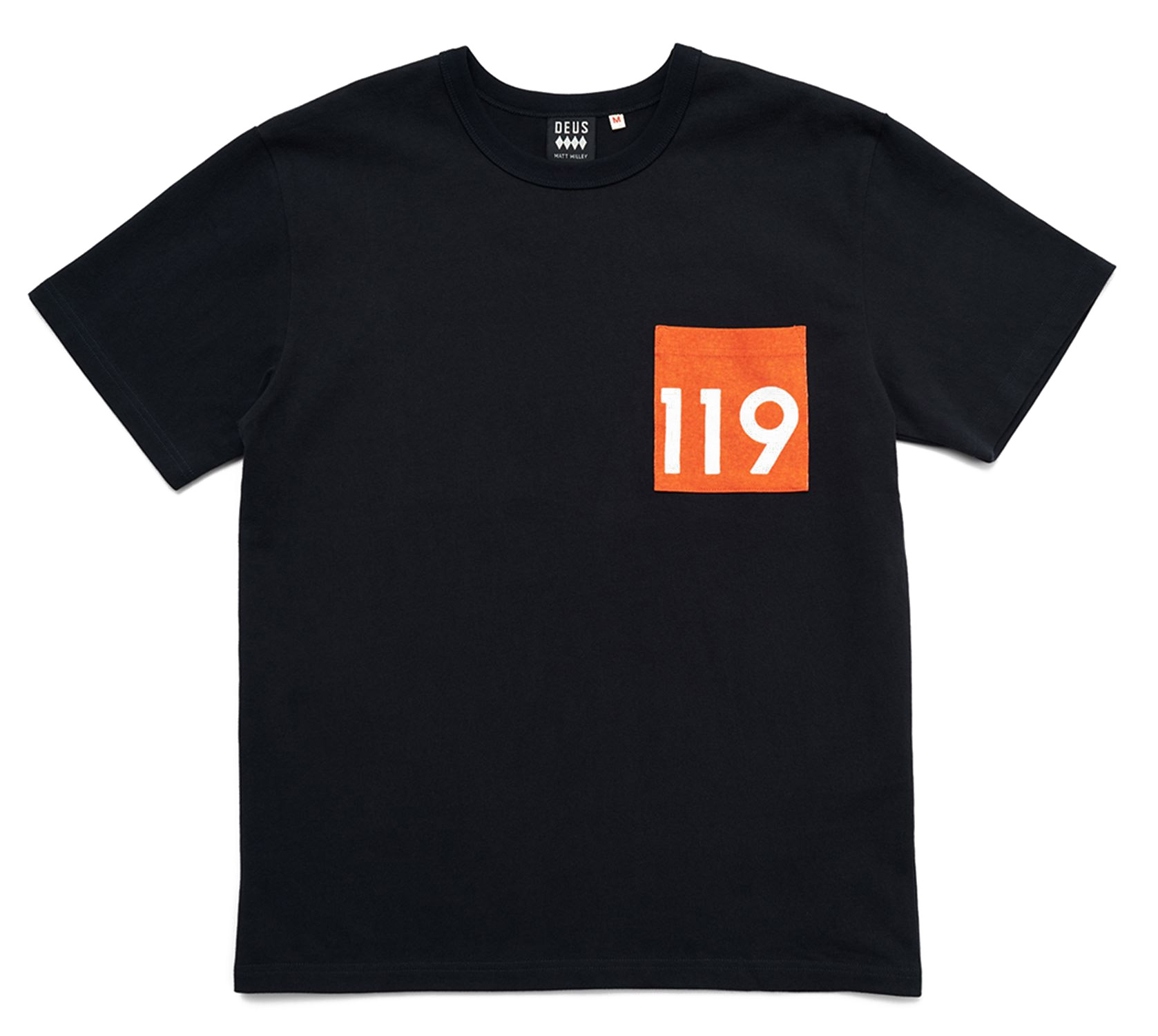 Deus Ex Machina La Address T-Shirt Anthrcite 23433
