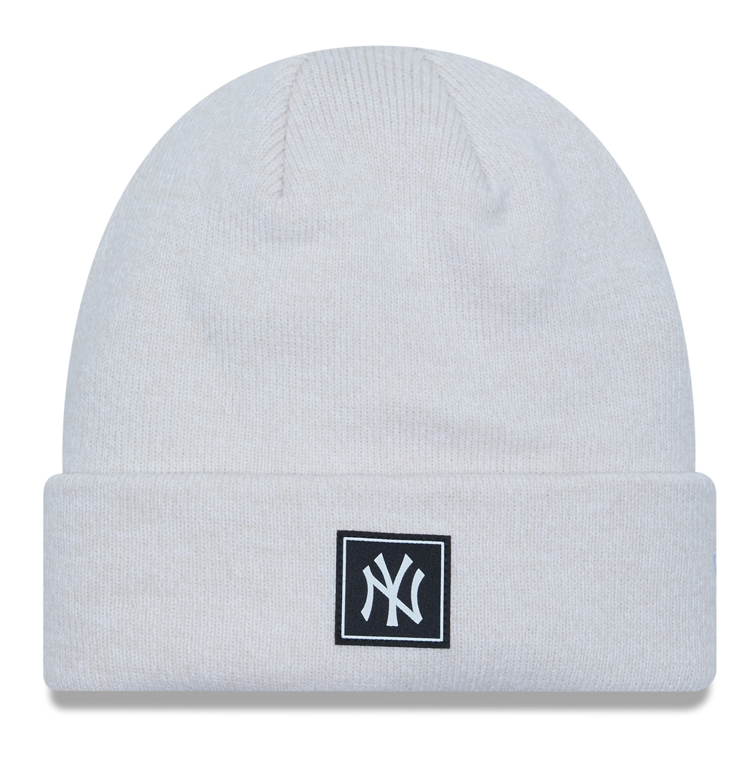 New Era Team Cuff Beanie New York Yankees Stone Black 23502