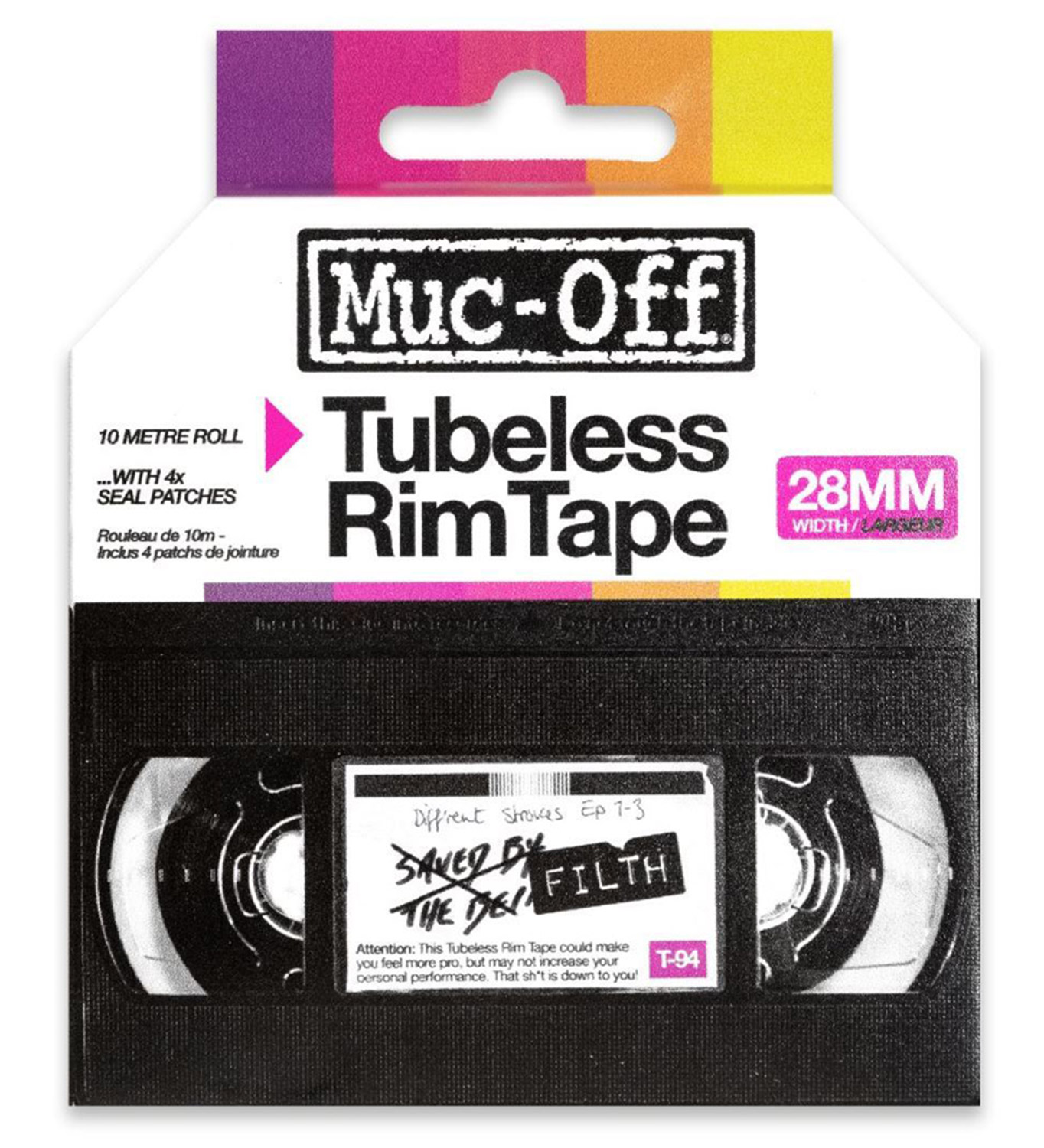 Muc-Off Rim Tape Felgenband 10m Rolle 25524