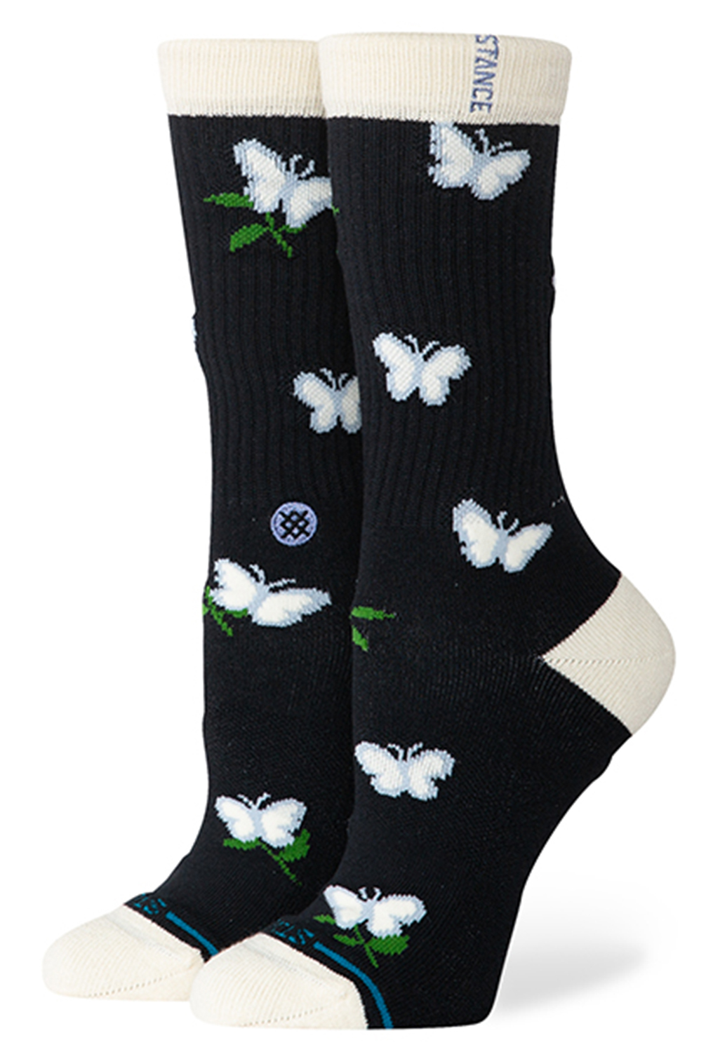 Stance Damen Meadows Crew Socken Black 25678