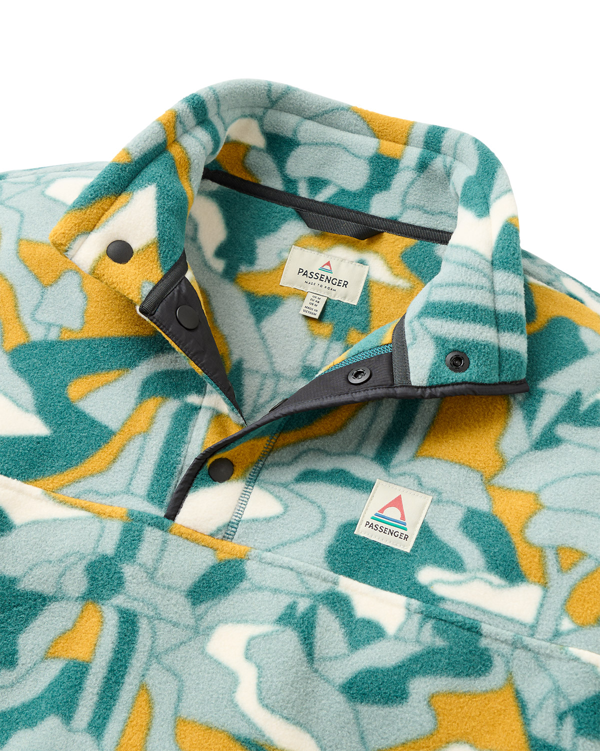 Passenger Dusk Polartec Fleece Slower Rhythmus Deep Ocean
