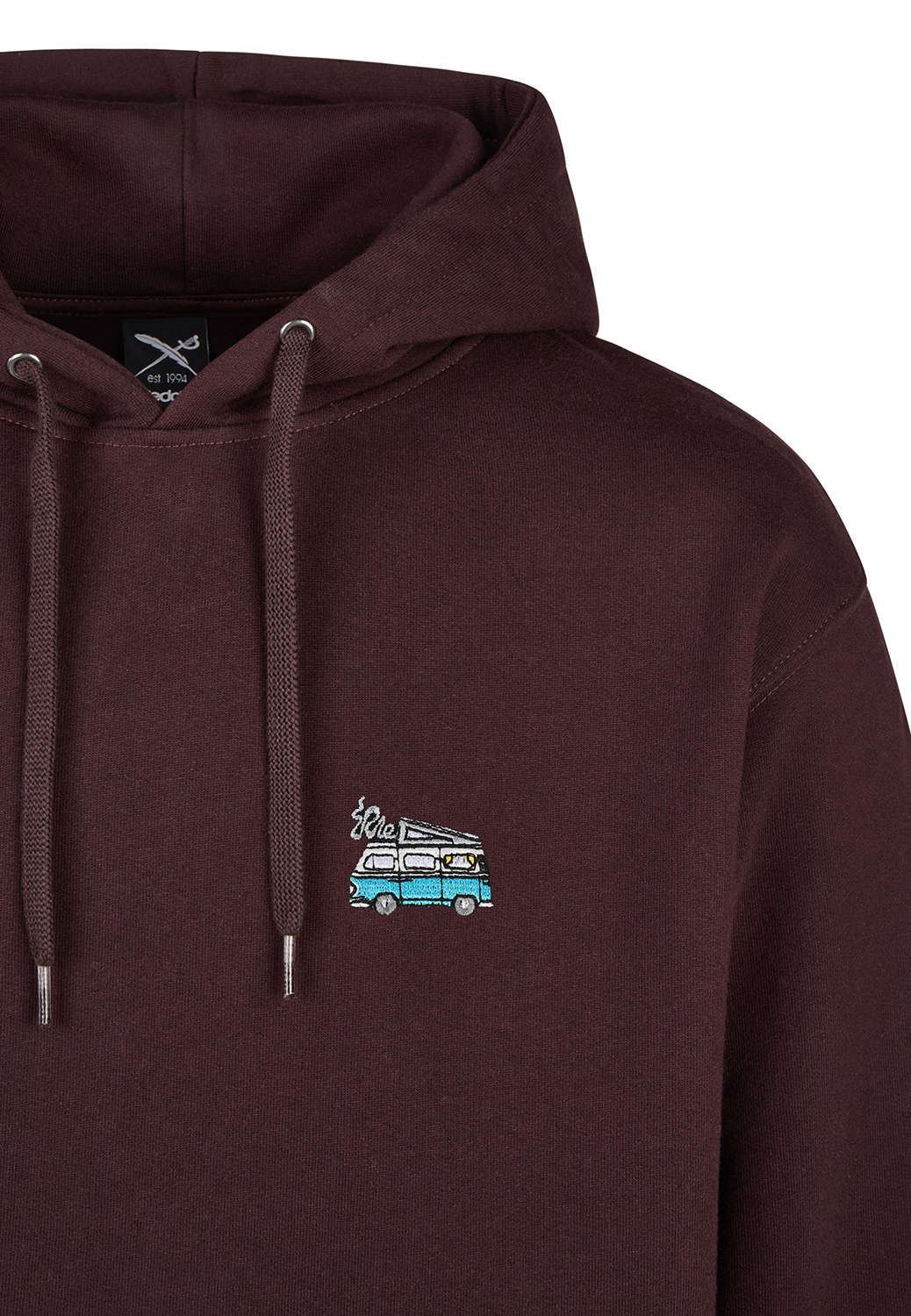 Iriedaily Smokin Van Hoodie Aubergine