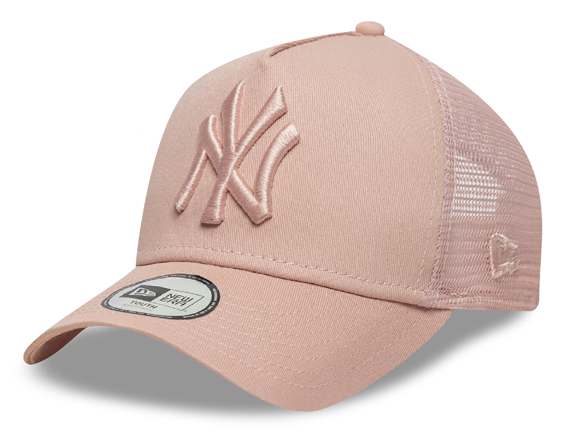 New Era Kinder League Trucker Cap New York Yankees Pink 26149