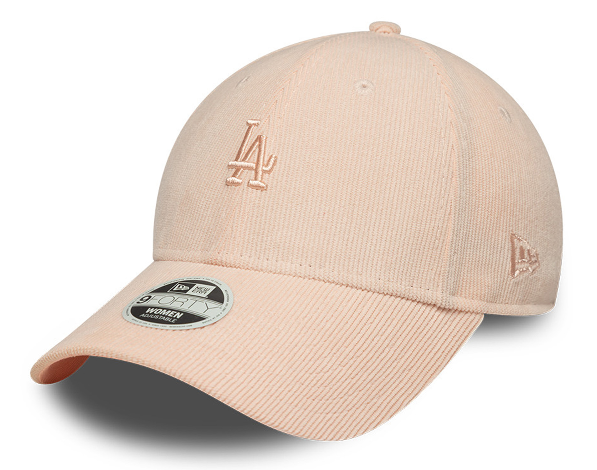 New Era Damen Mini Cord 9Forty Cap Los Angeles Dodgers Pink 26145