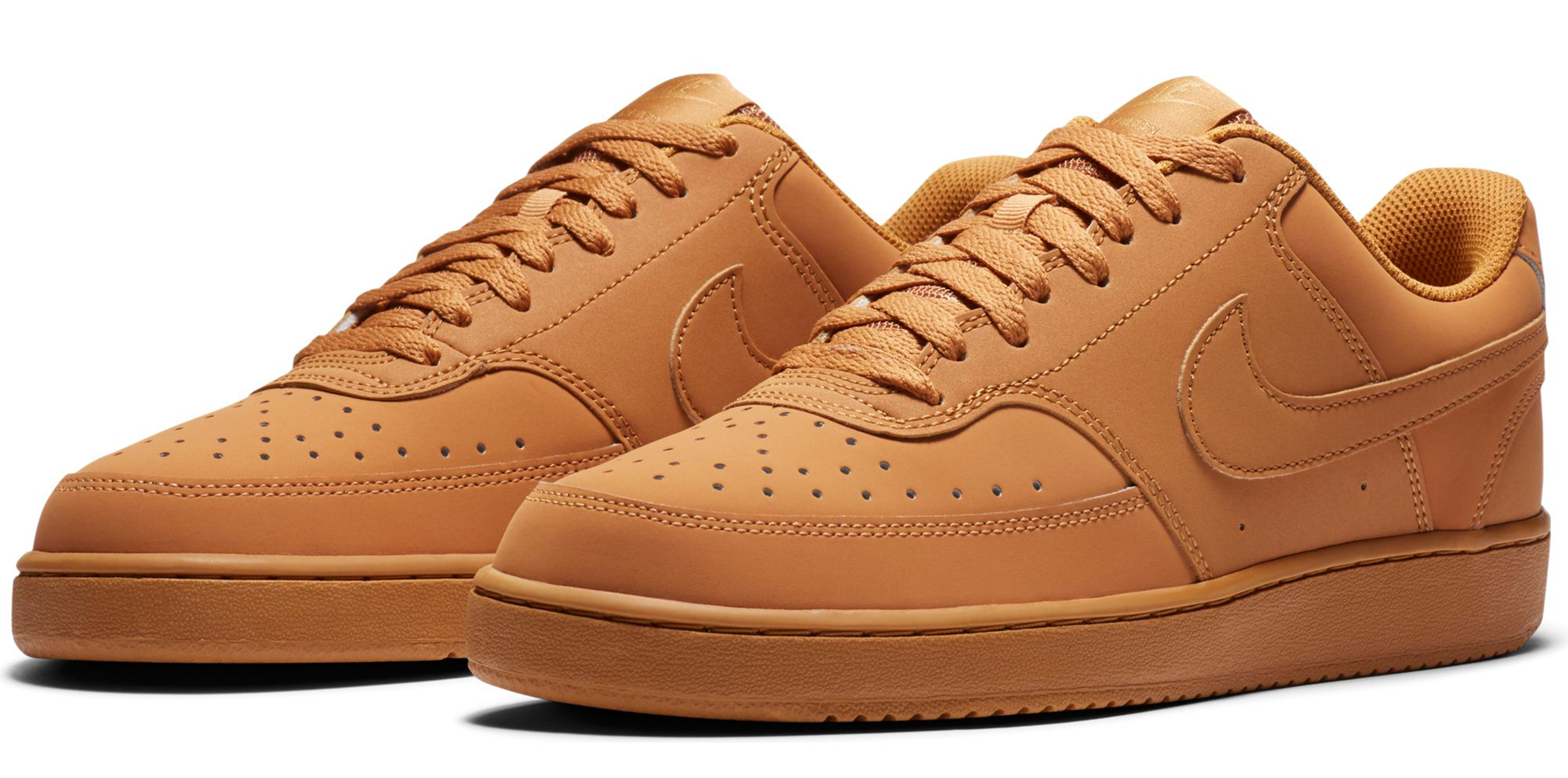 Nike Court Vision Low Flax Wheat Wine 20398