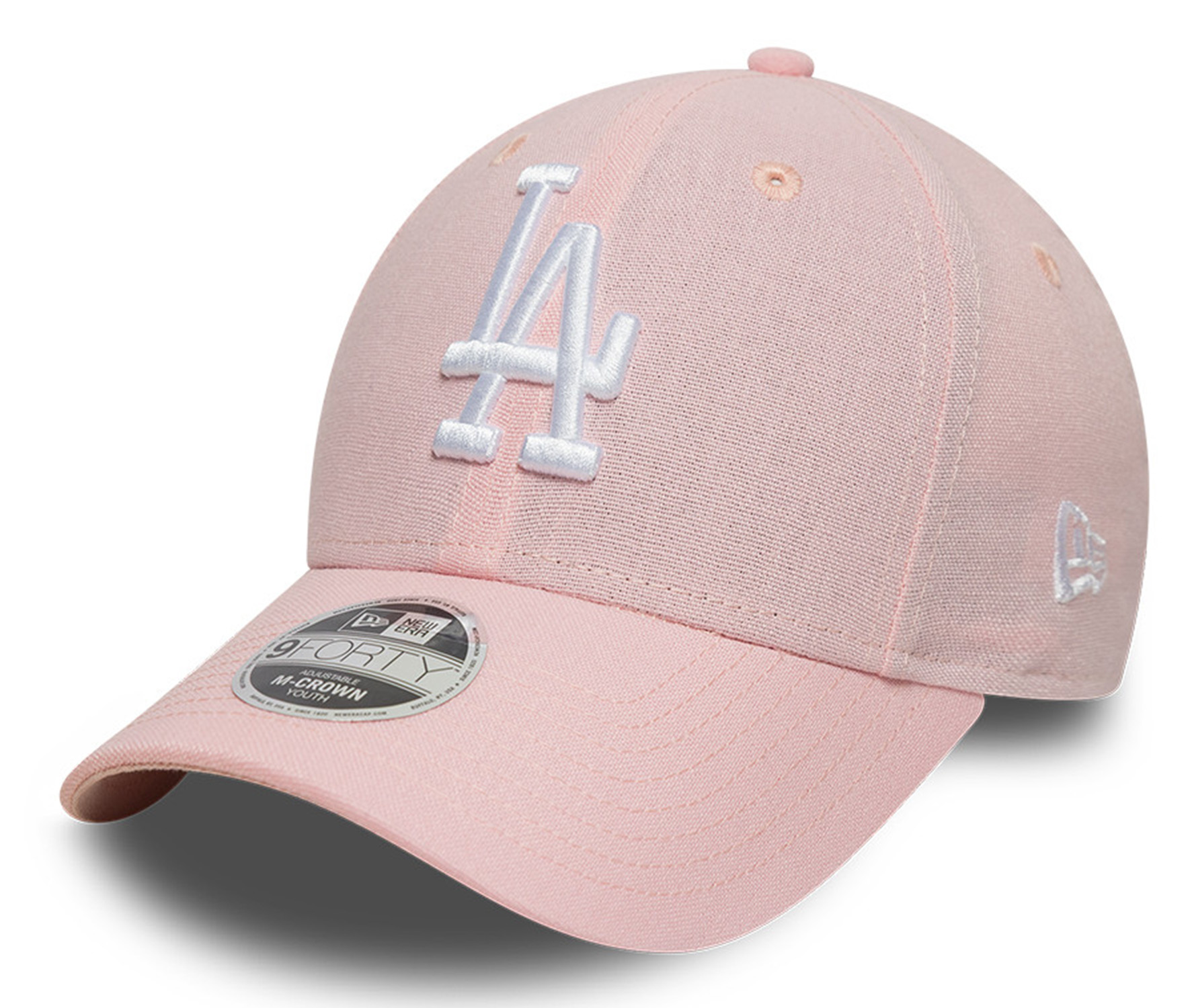 New Era Kinder Linen 9Forty MC Cap Los Angeles Dodgers Pink 26132