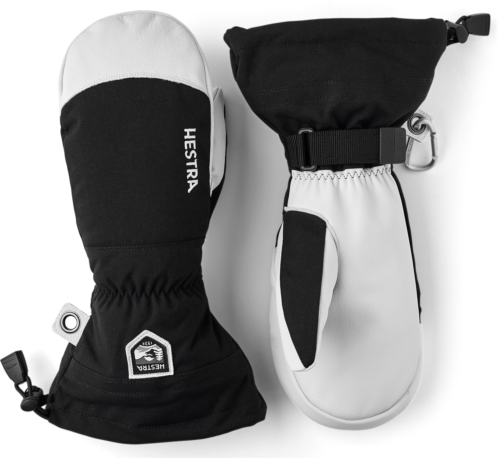 Hestra Army Leather Heli Ski Fäustling Black 24/25 24824