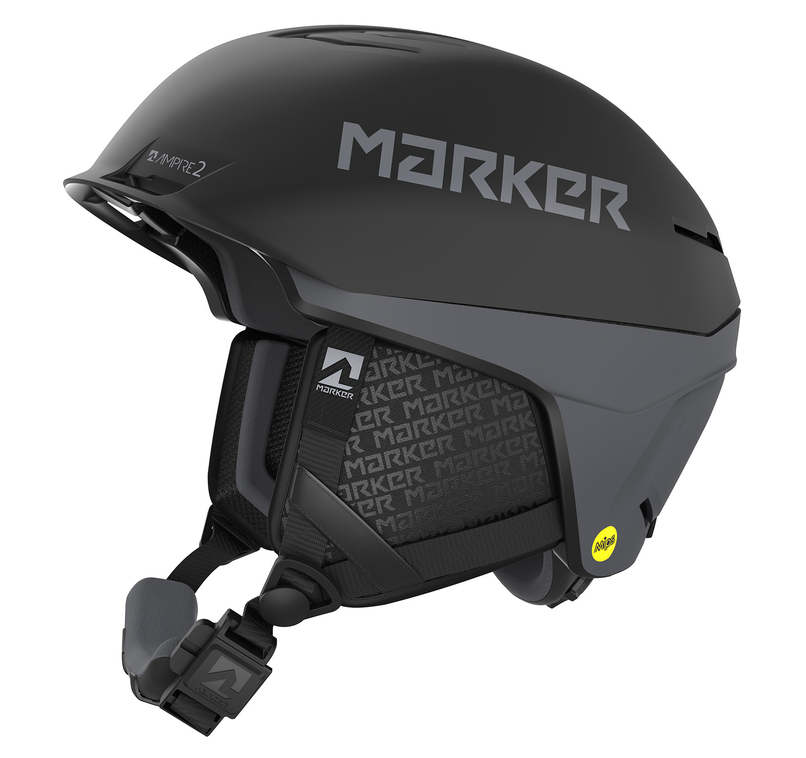 Marker Ampire 2 Mips Helm Black Grey 25/26 26334
