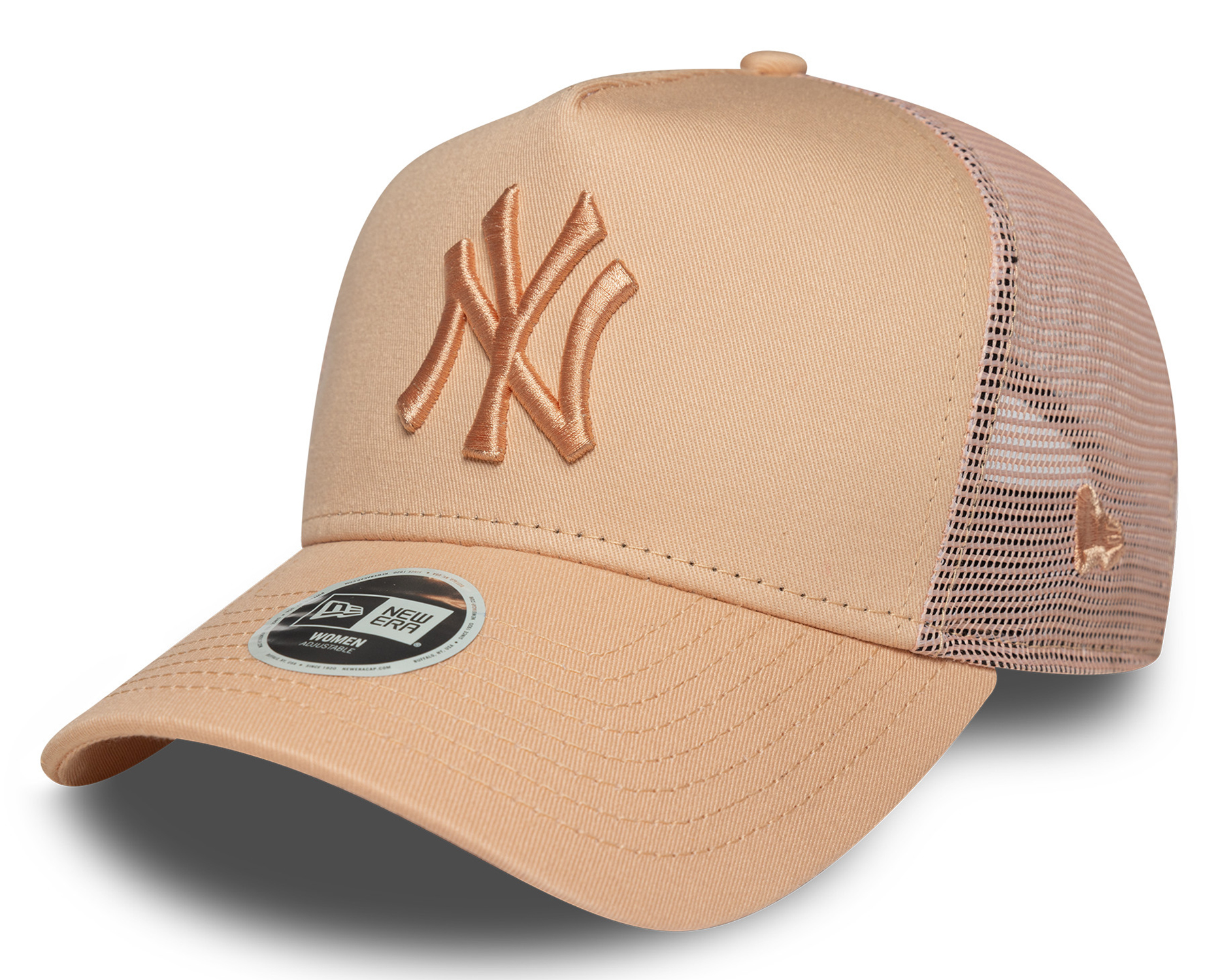 New Era Damen League Trucker Cap New York Yankees Orange 25640