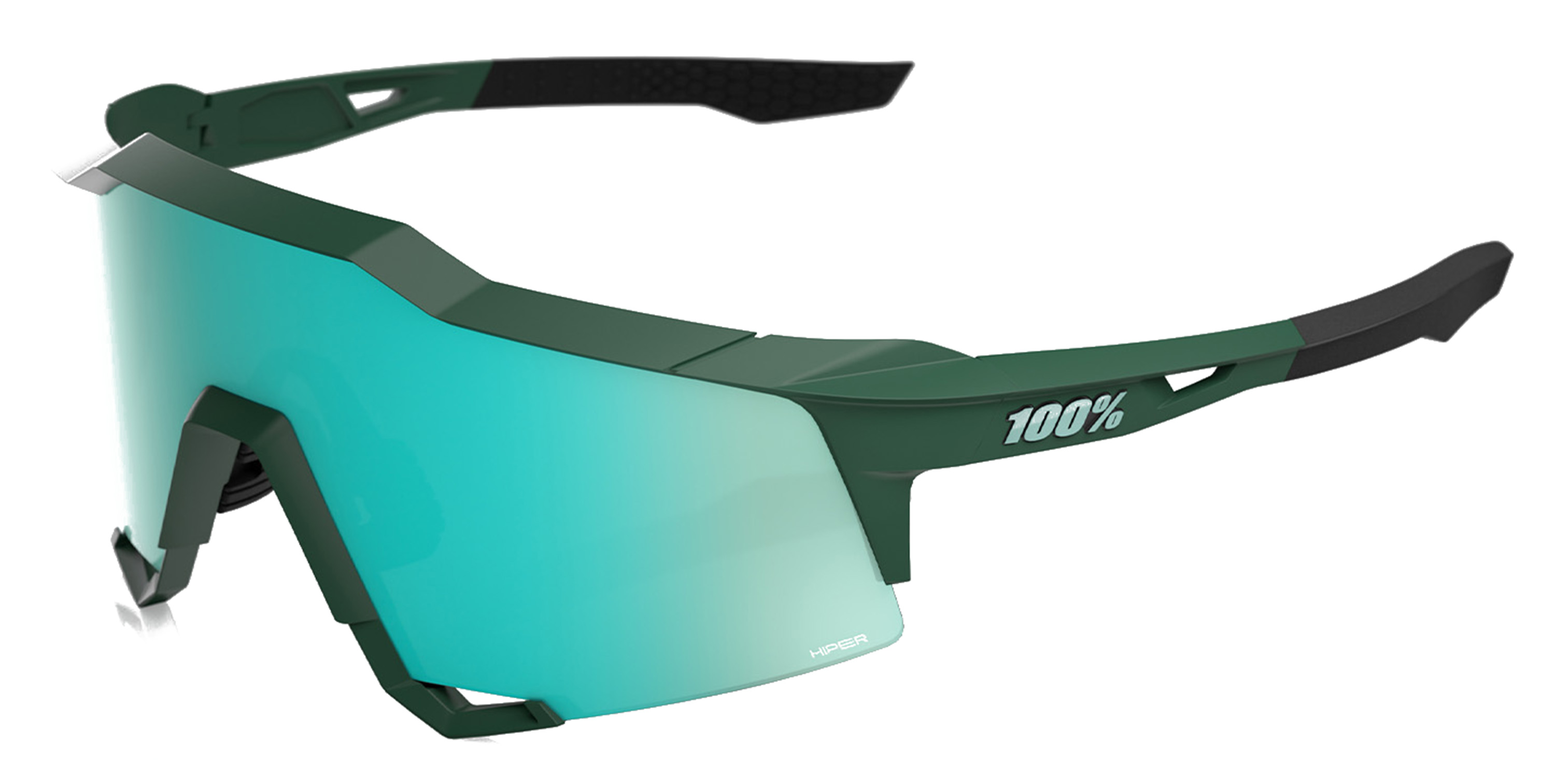 100% Speedcraft Matte Juniper 2026 Hiper Mint Sonnenbrille 26088