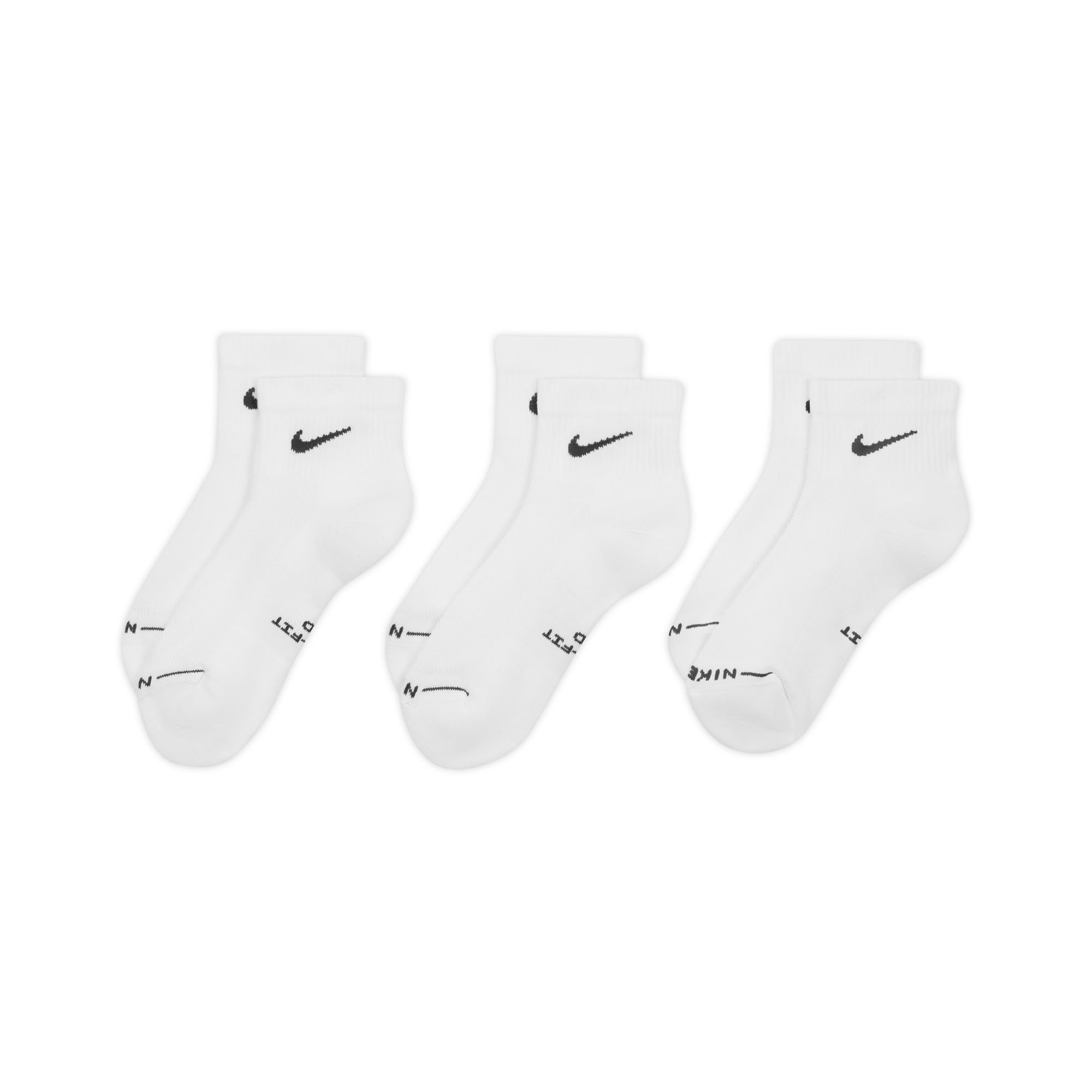 Nike Everyday Elevated Socken 3er Pack White