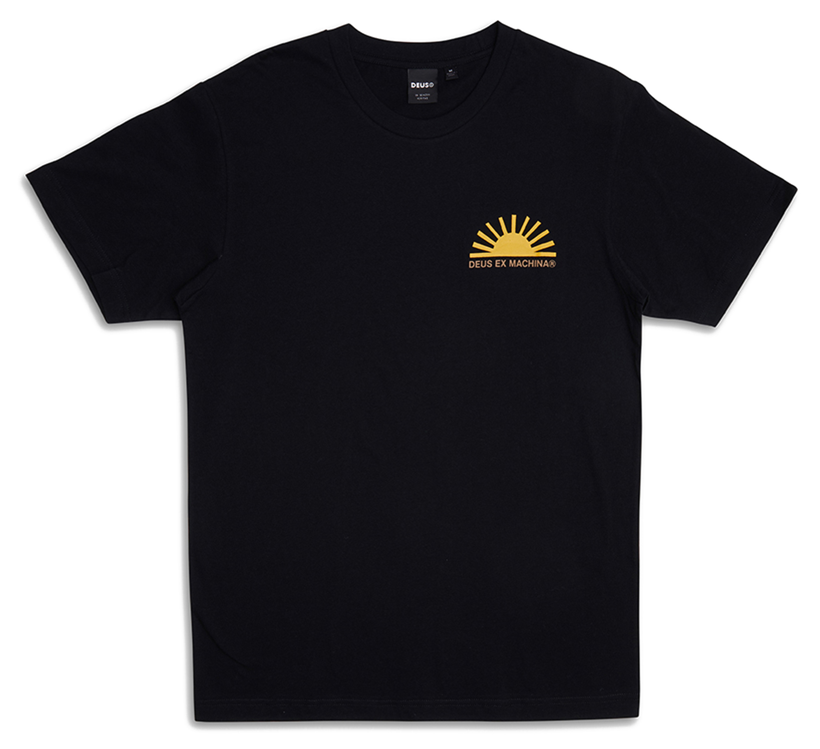 Deus Ex Machine Sunflare T-Shirt Black 22960