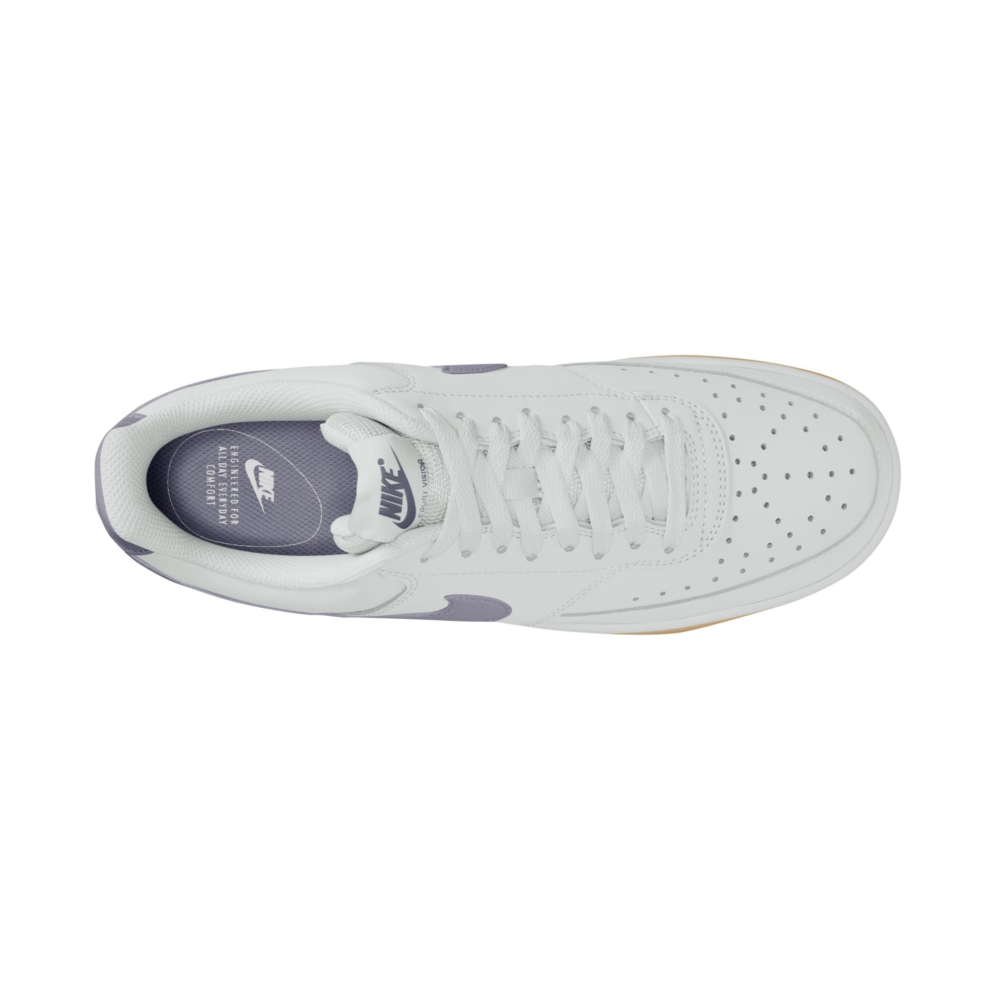 Nike Court Vision Low Off White Stealth Gum