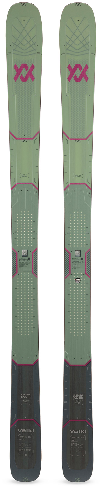 Völkl Mantra 102 Freeride Ski 26/27 26409