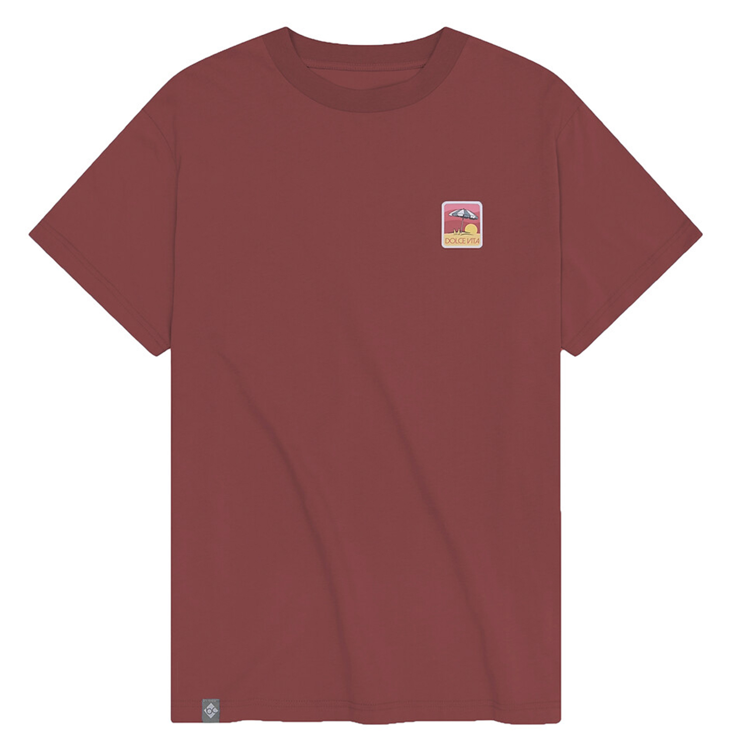Bavarian Caps Dolce Vita T-Shirt Marone 26241