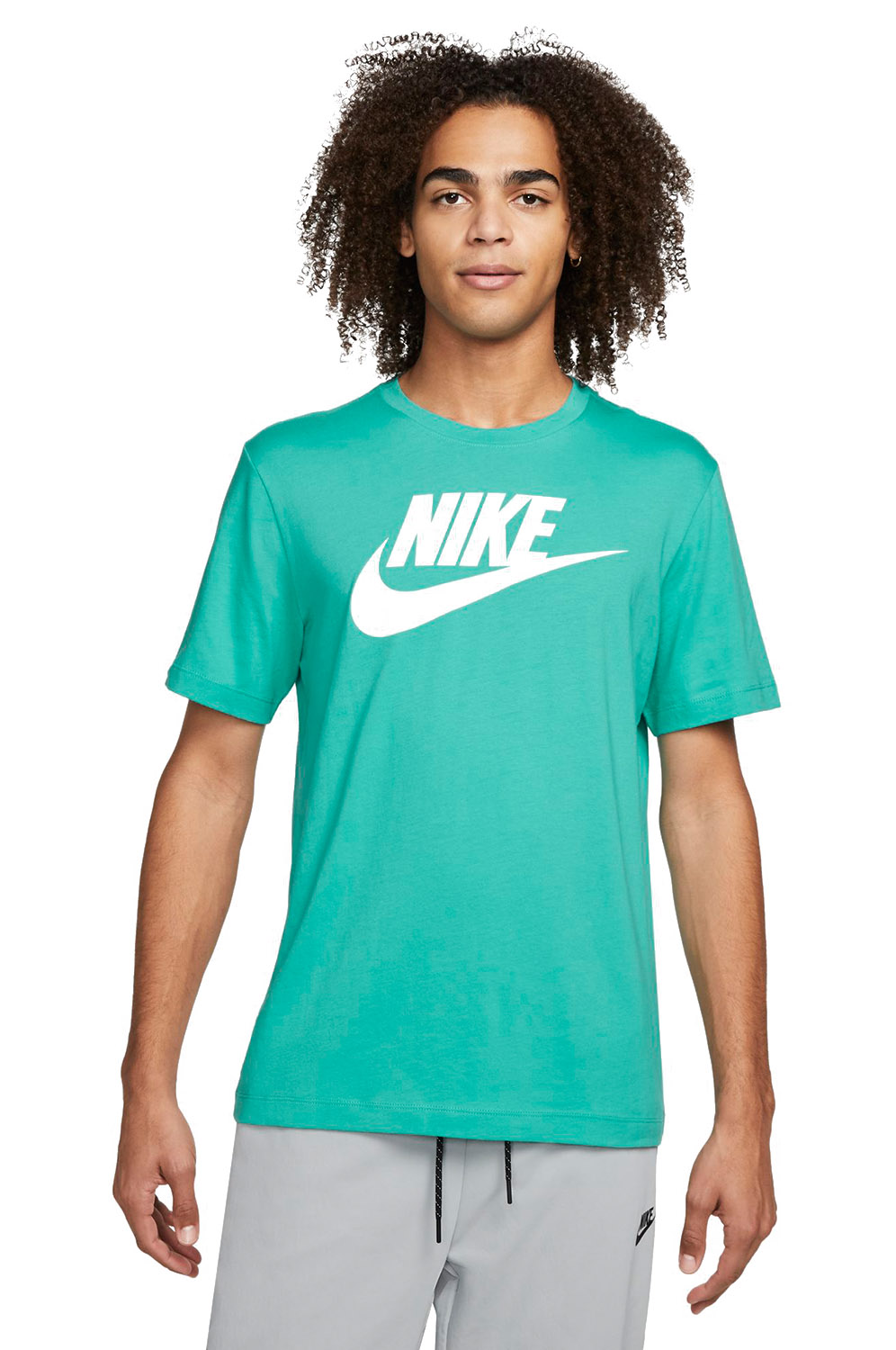 Nike T-Shirt Washed Teal White 21131