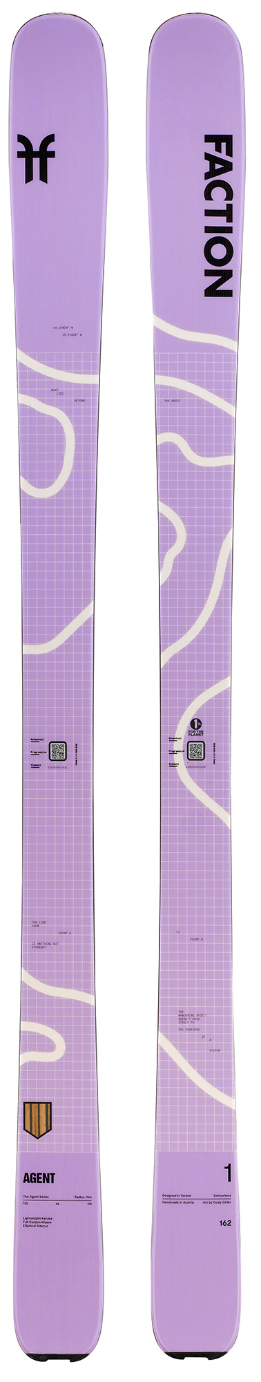 Faction Agent 1 Tourenski Purple 25/26 25852