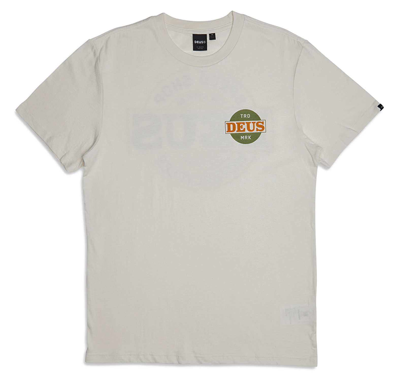 Deus Ex Machina Hot Streak T-Shirt Vintage White 24083