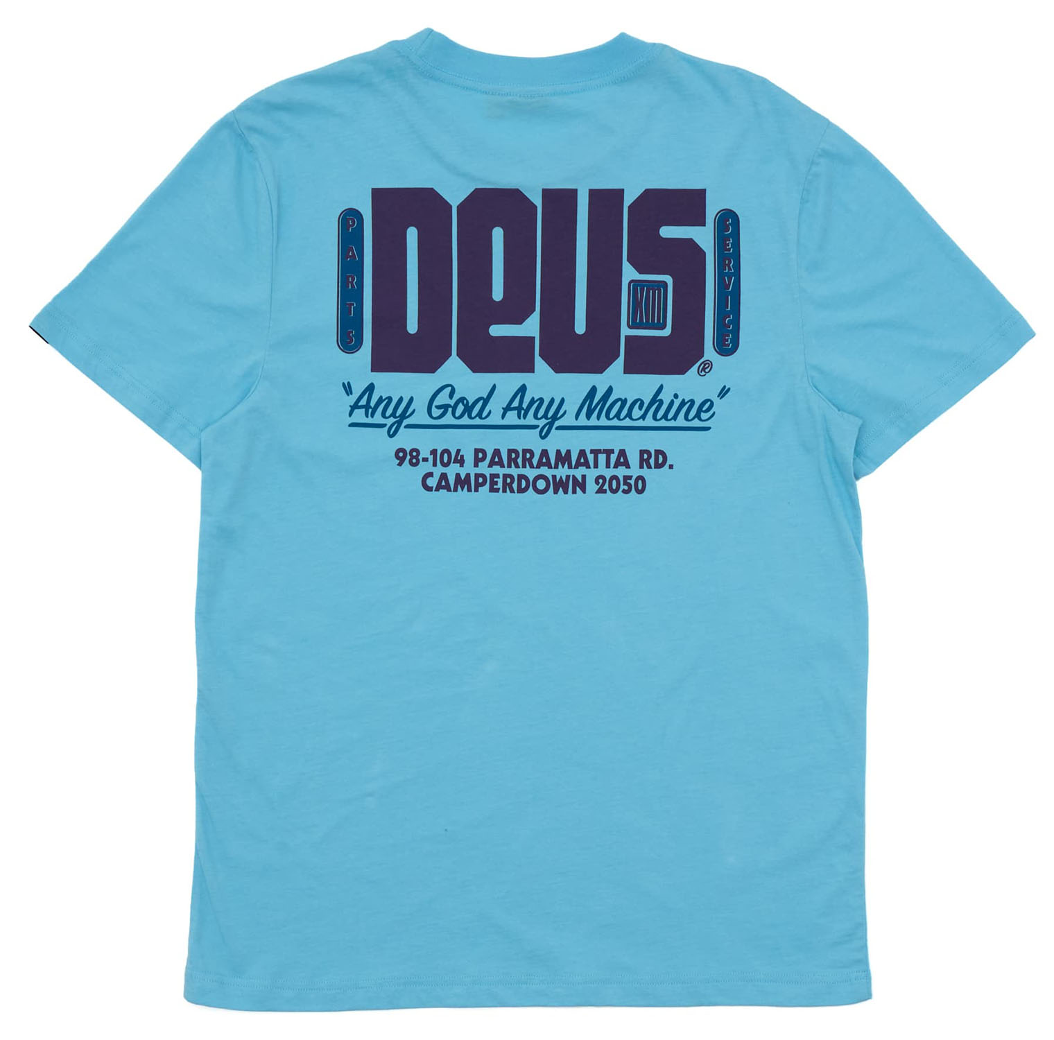 Deus Ex Machina Outage T-Shirt Sky Blue 25151