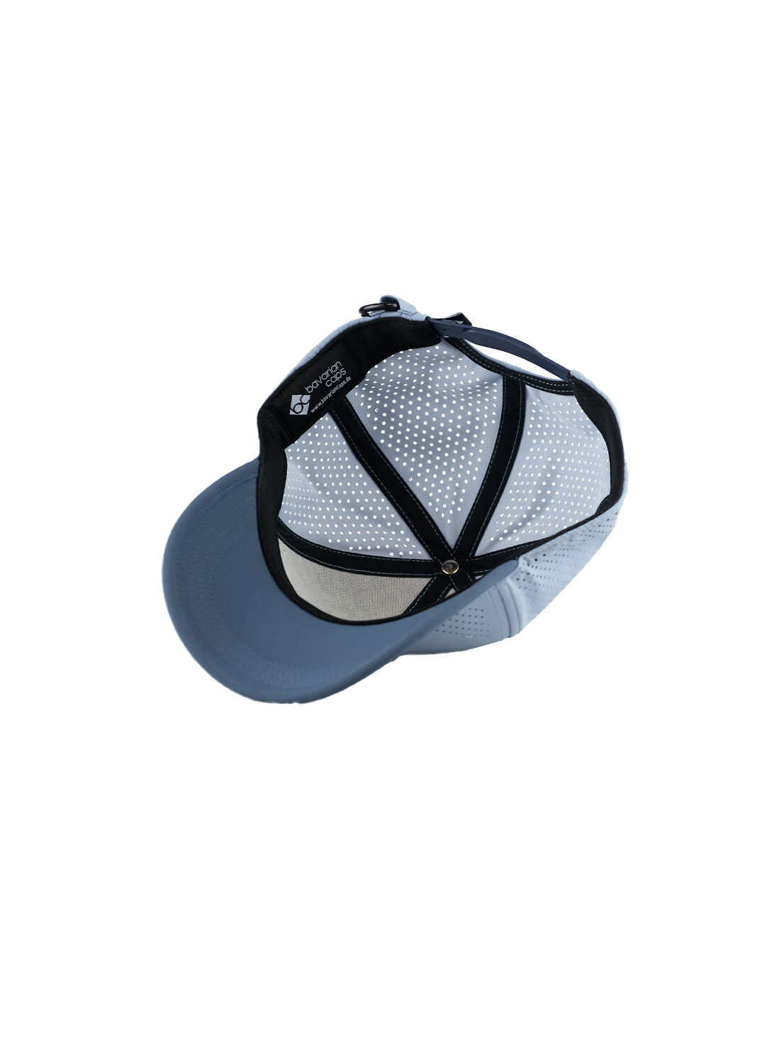Bavarian Caps Edelweiß Outdoor V2 Curved Hellblau