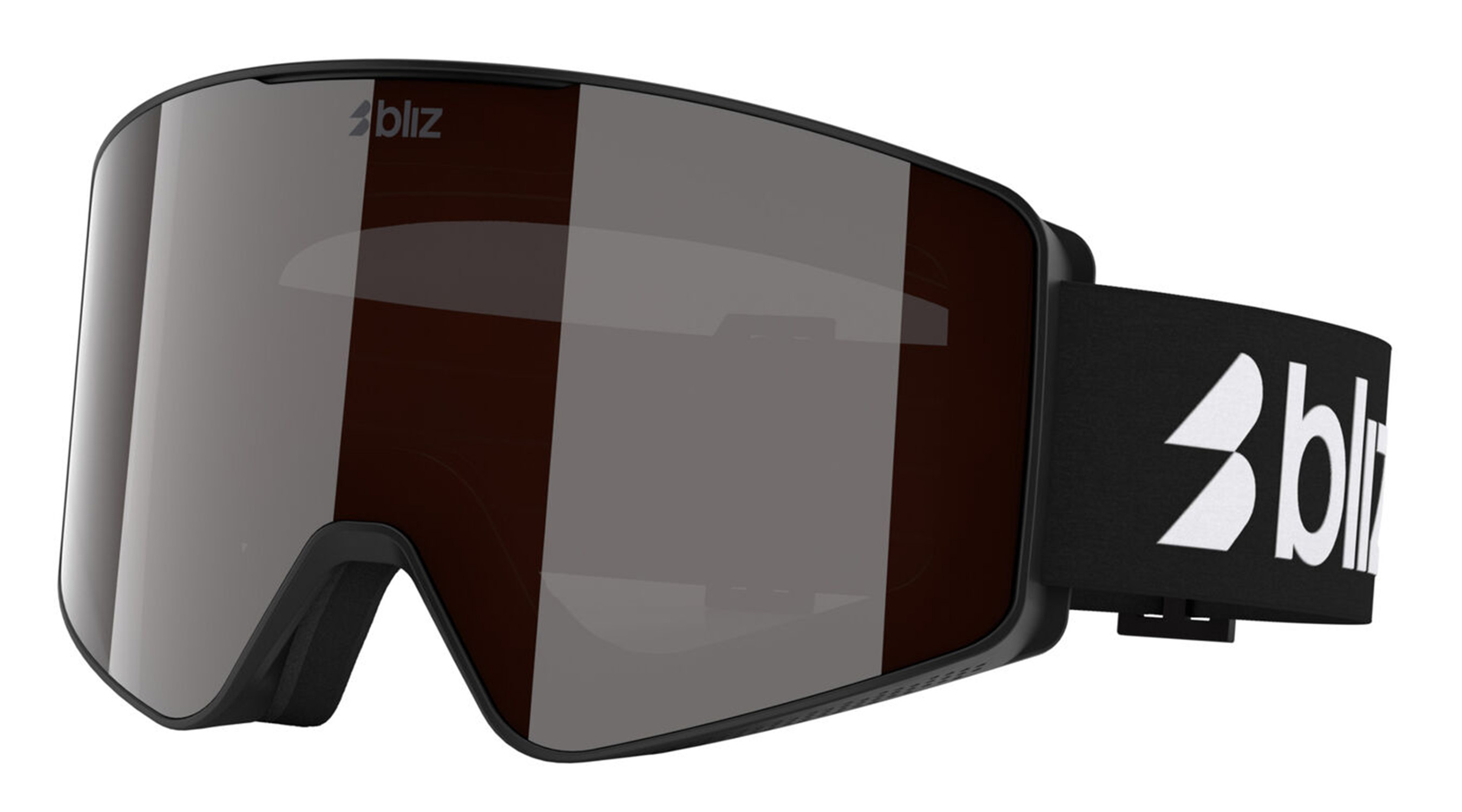 Bliz G001 Matte Black Orange Silver Mirror 25/26 25979