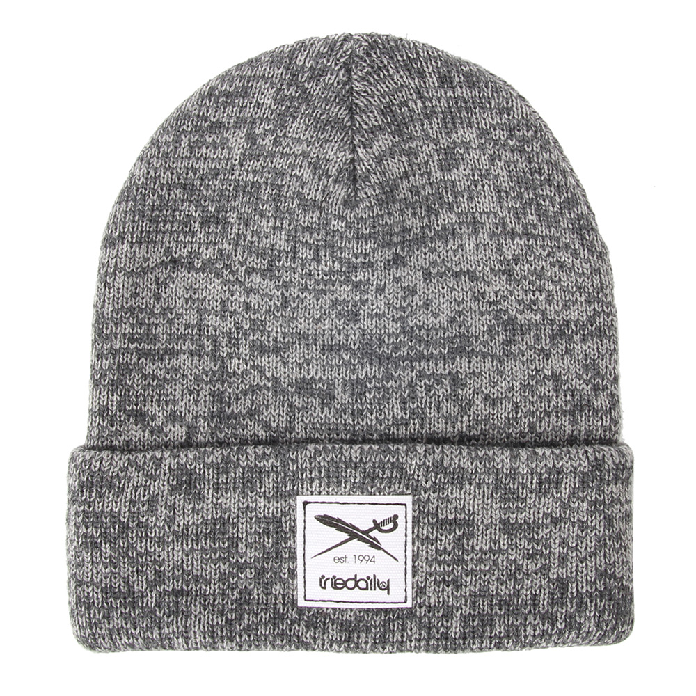 Iriedaily Smurpher Heavy Beanie Grey Melange 14998