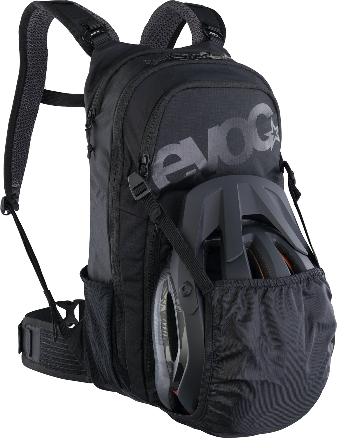 Evoc Stage 12 Black Bike Rucksack