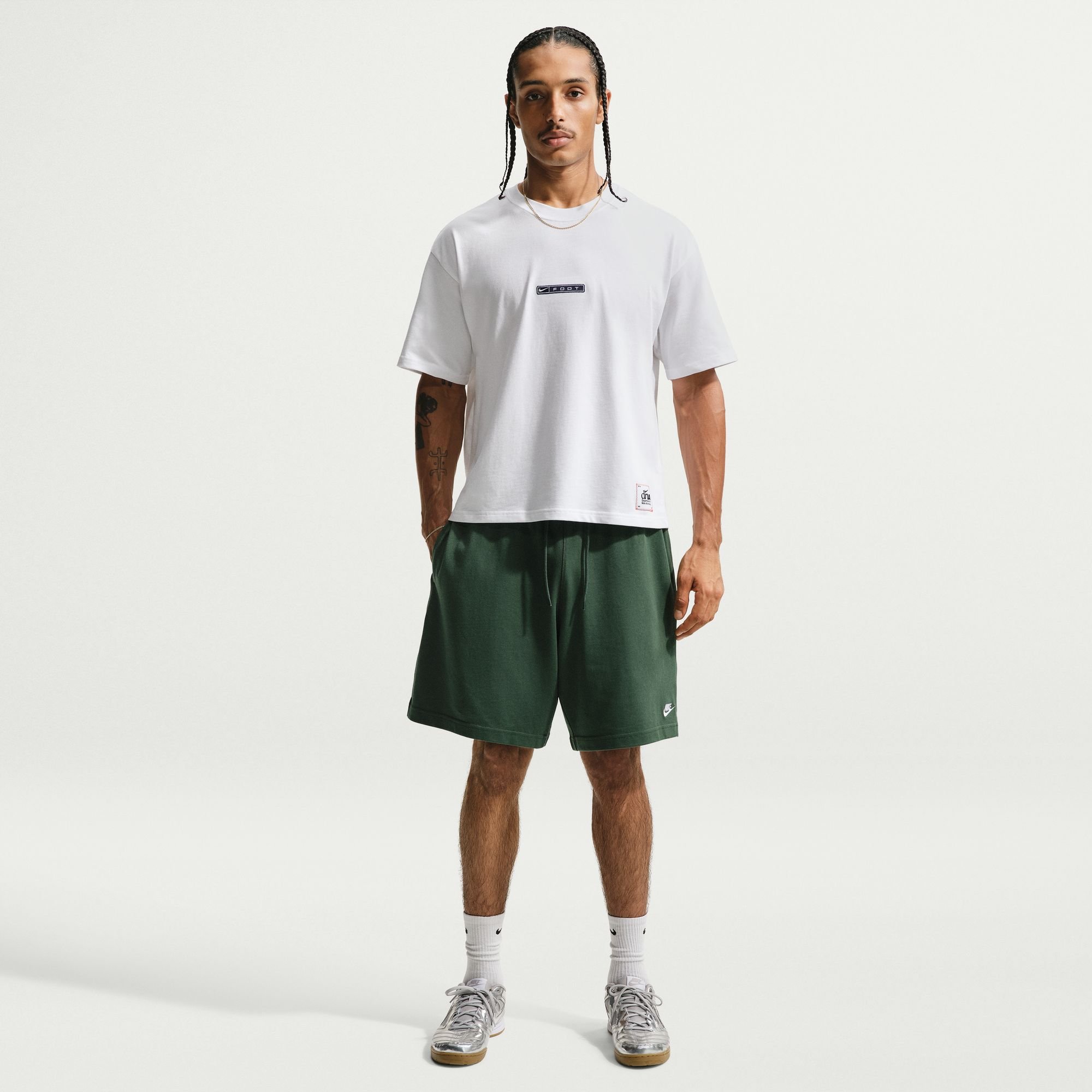 Nike Club Short Fire White