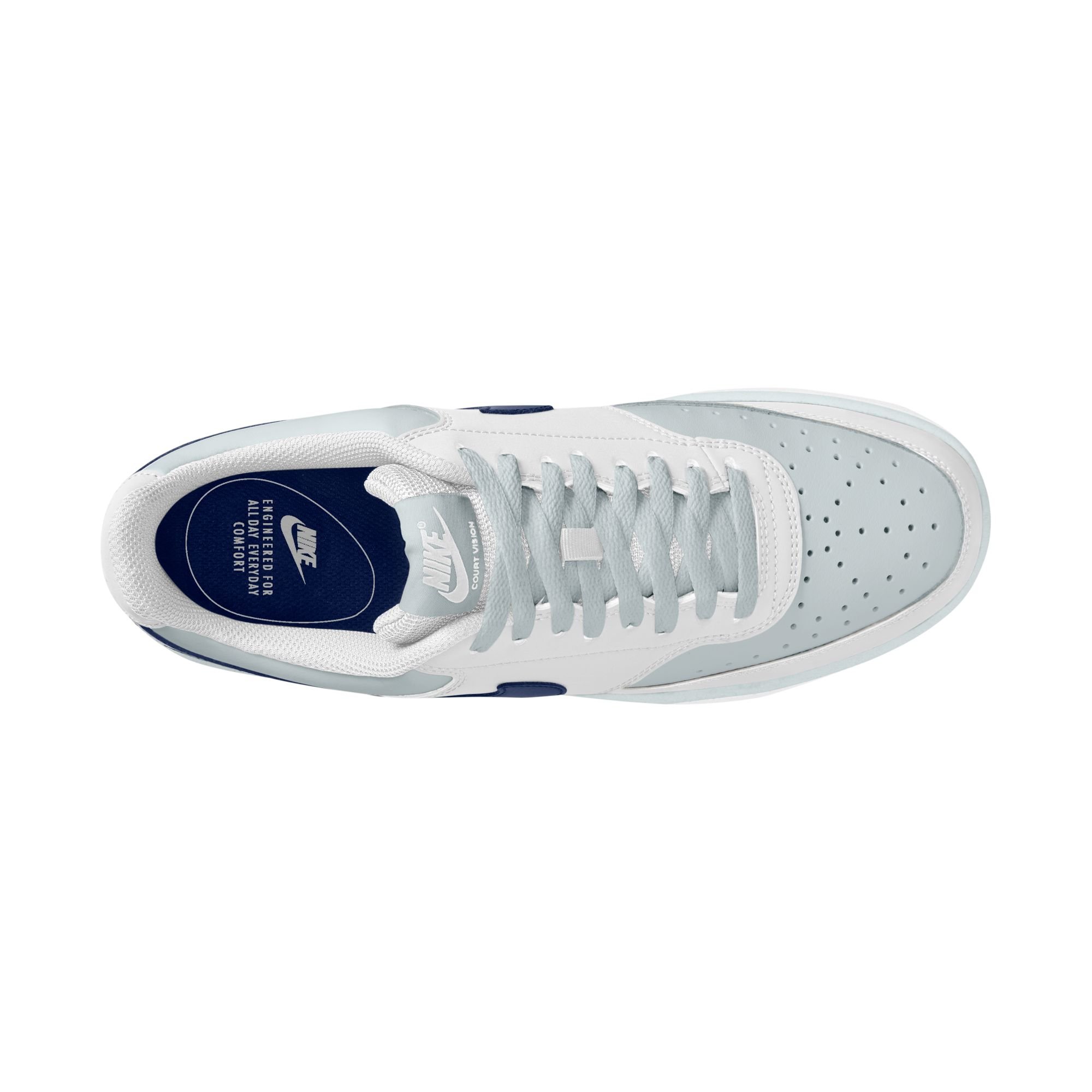 Nike Court Vision Low White Midnight Navy