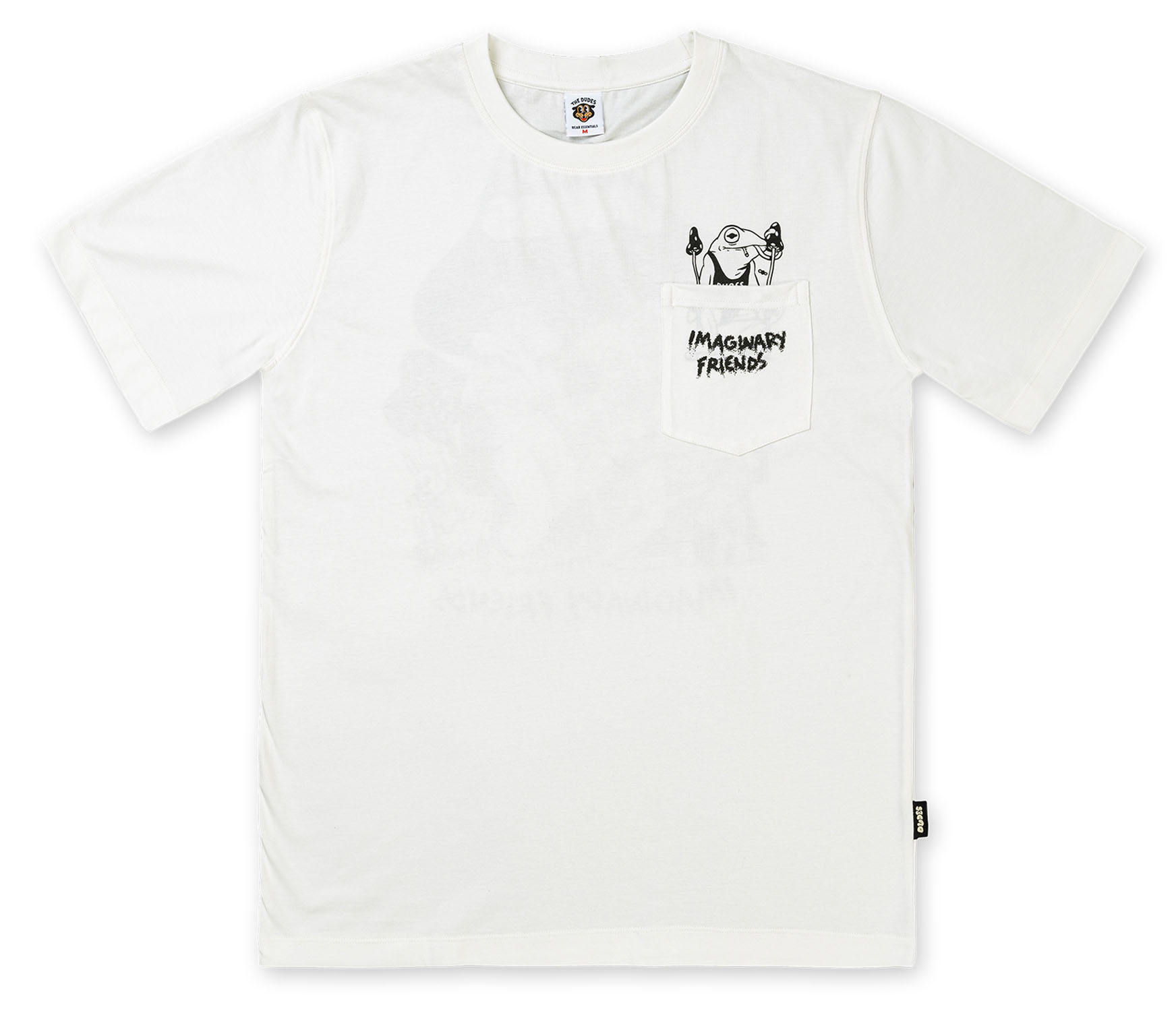 The Dudes Imaginary Friends T-Shirt Off White 25210