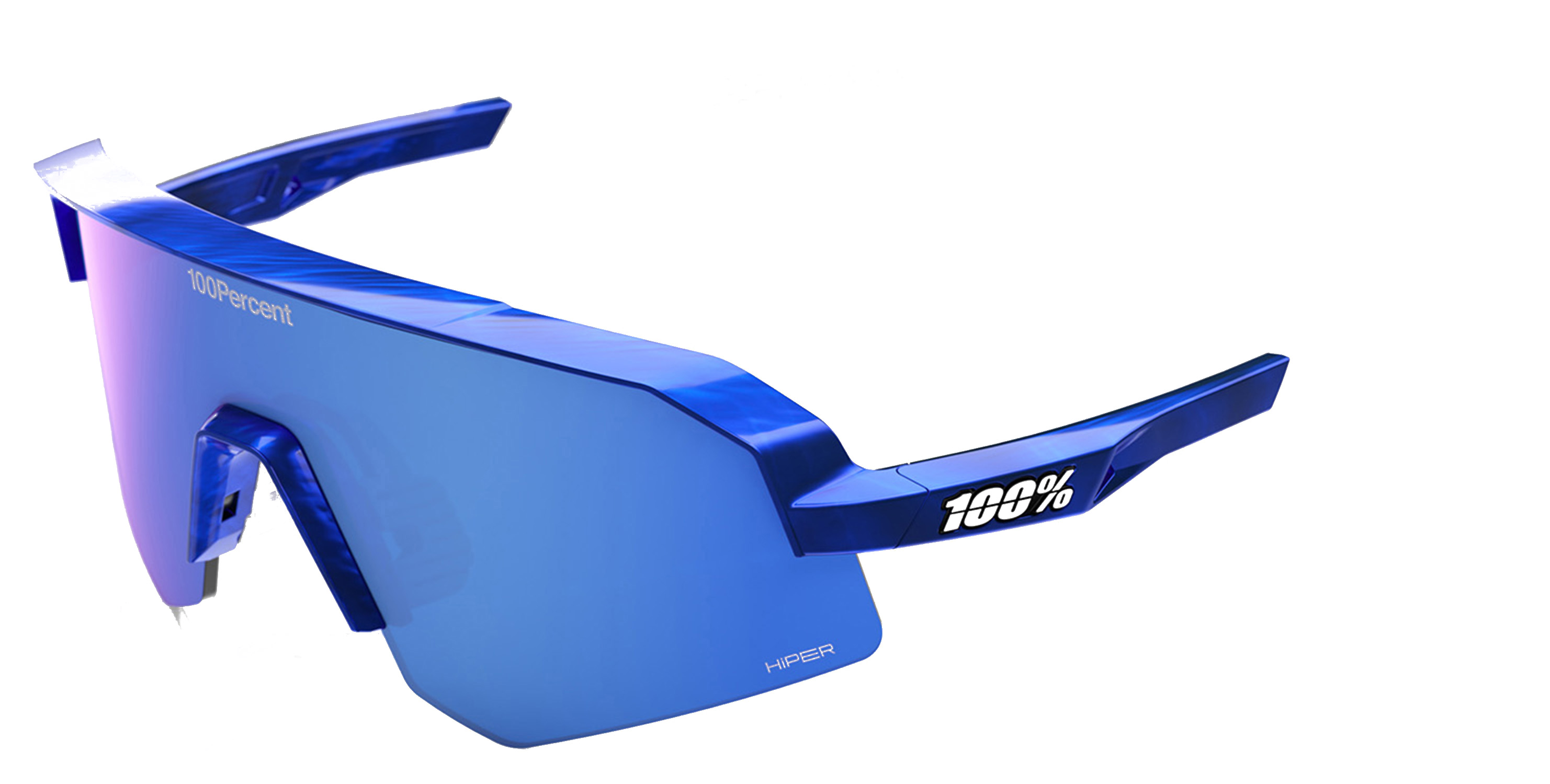 100% Slendale SL Red Bull Bora Gloss Blue Holographic Hiper Royale Blue 26046