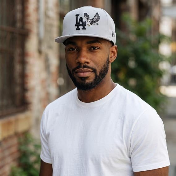 New Era Outdoor Icon 9Fifty Cap Los Angeles Dodgers Grau