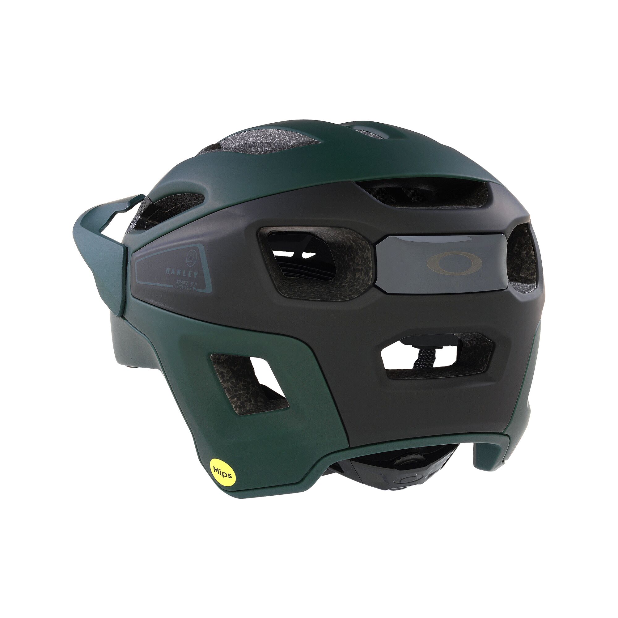 Oakley DRT3 Mips Trail Bike Helm Hunter Green Satin Black