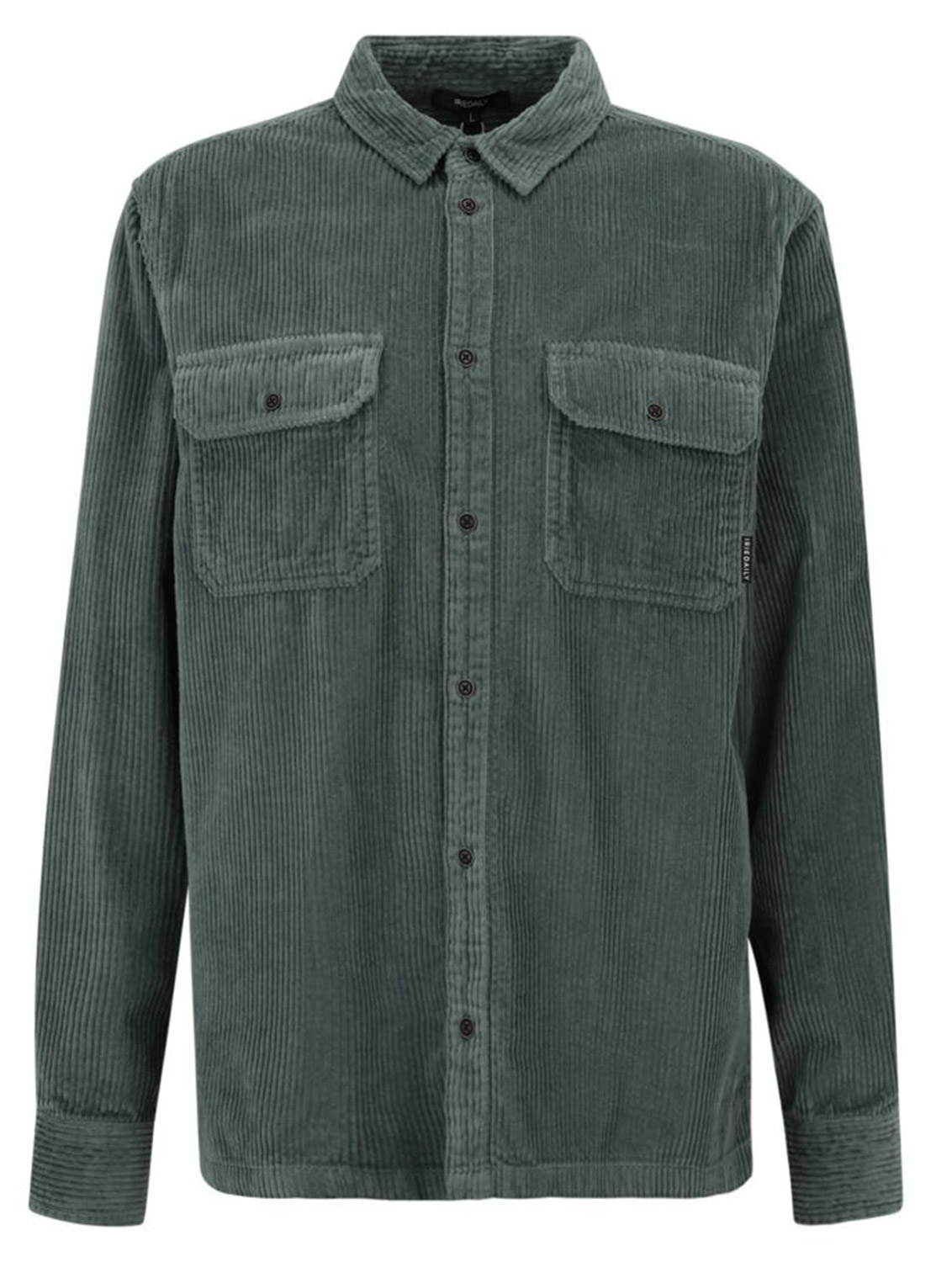 Iriedaily Bubble Cord Shirt Hemd Cool Jungle Green 24517