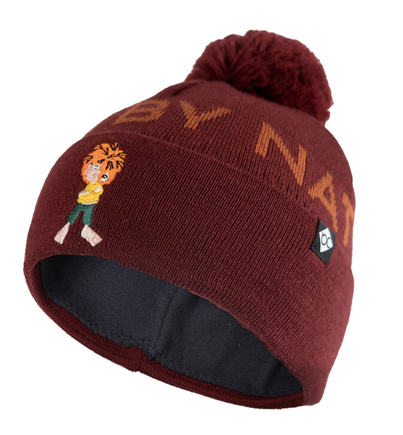 Bavarian Caps Kinder Grantig Bommel Haum Dunkelrot 25811