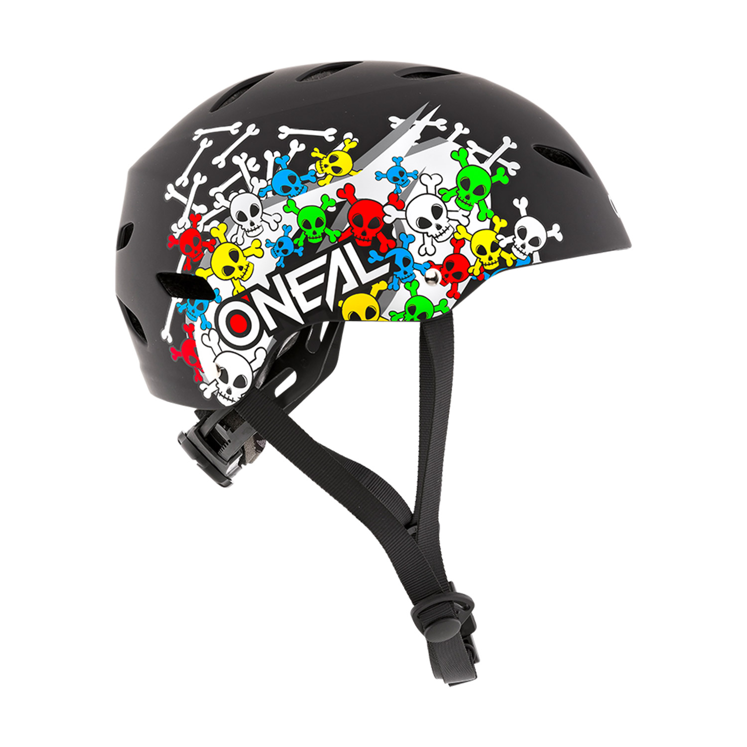 O'Neal Dirt Lid Kinder Helm Skulls Black