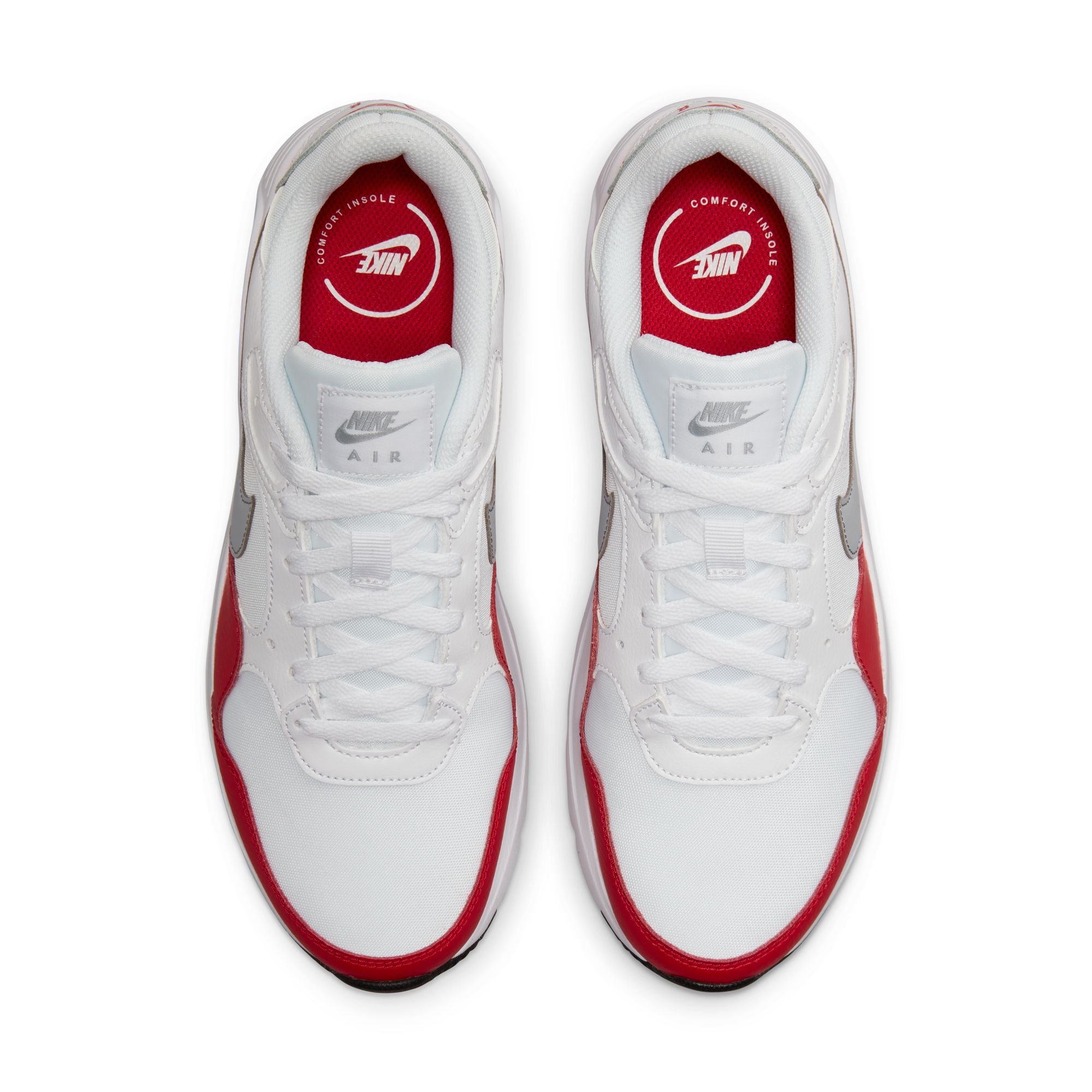 Nike Air Max SC White Wolf Grey Red