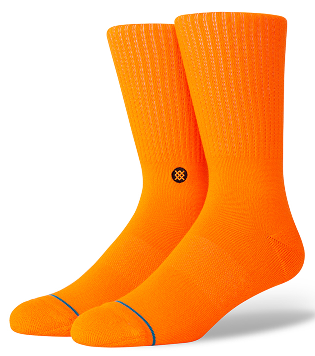Stance Icon Socken Neon Orange 25675