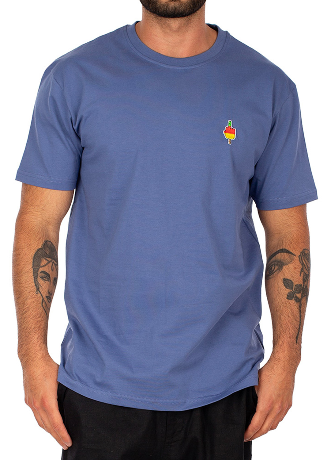 Iriedaily Flutscher T-Shirt Dove Blue
