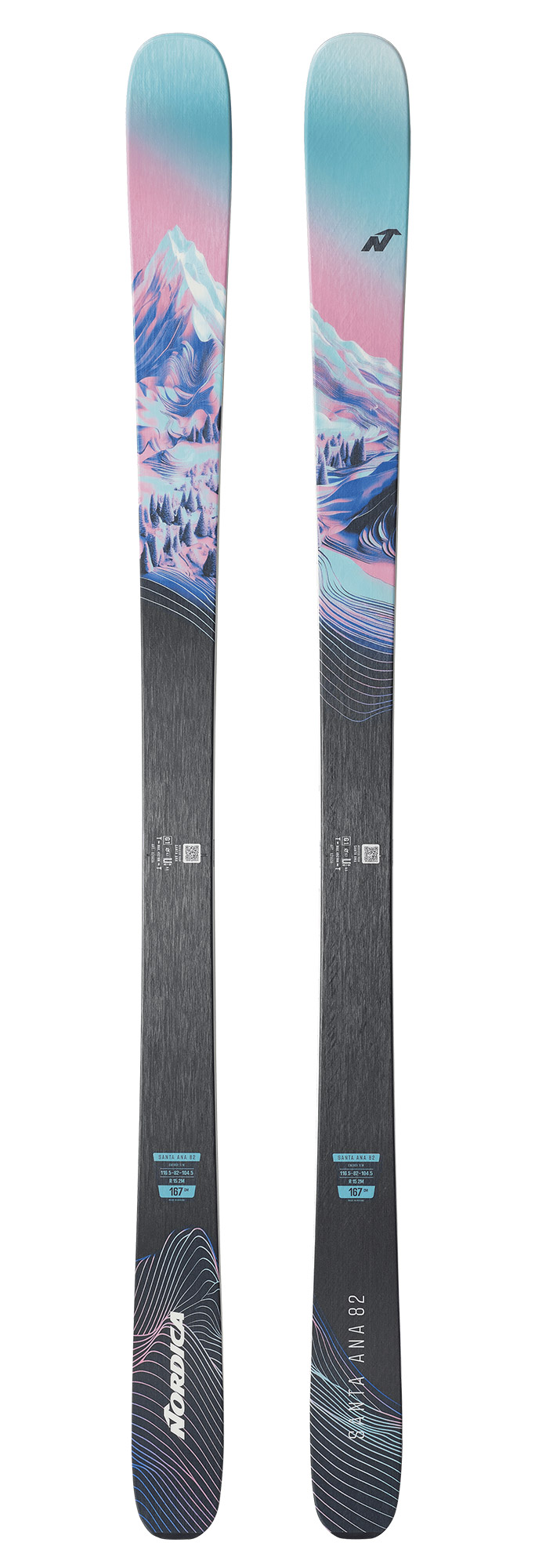 Nordica Santa Ana 82 Damen All Mountain Ski 26/27 26740