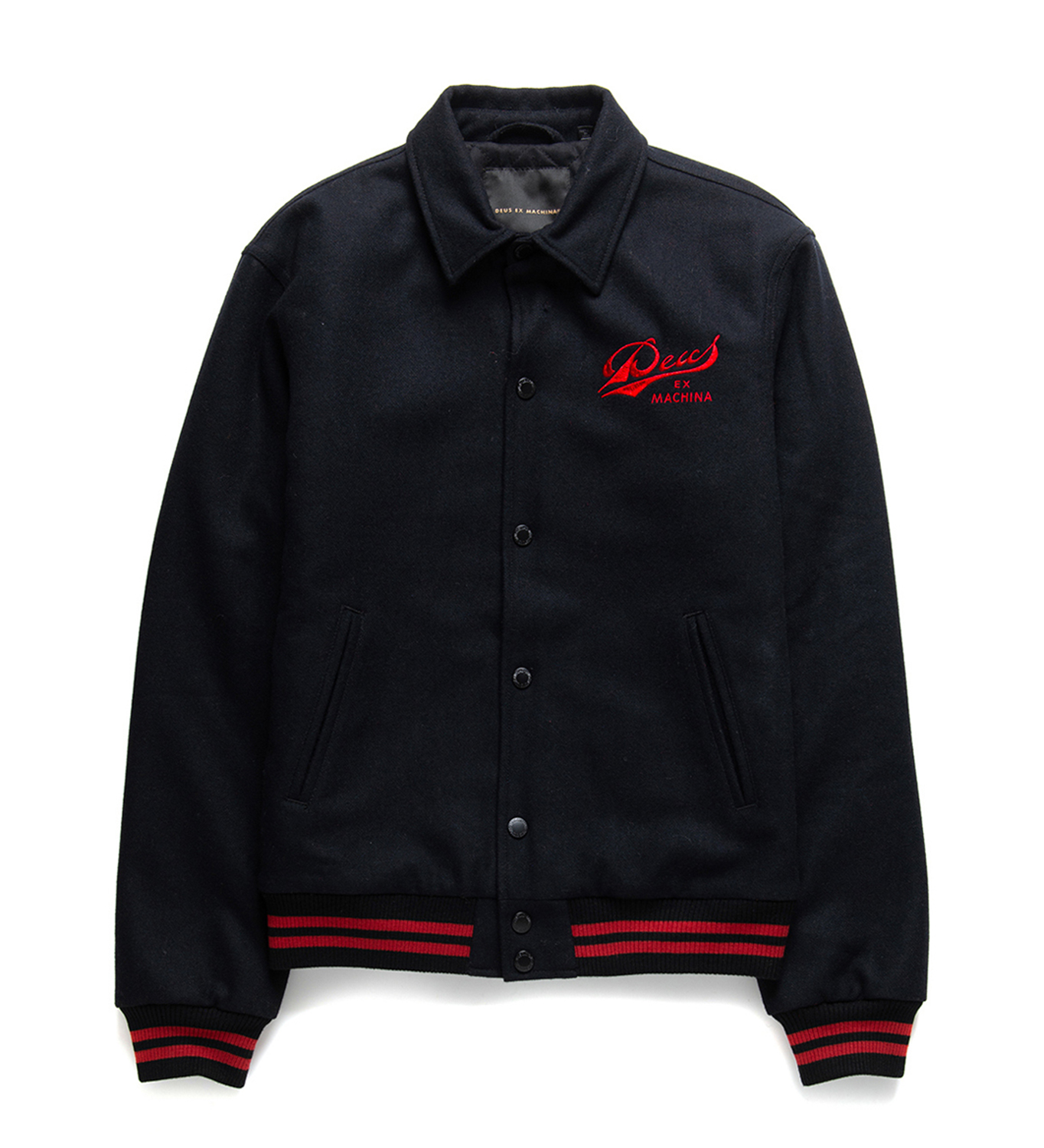 Deus Ex Machina Team Bomber Jacket Black 21033