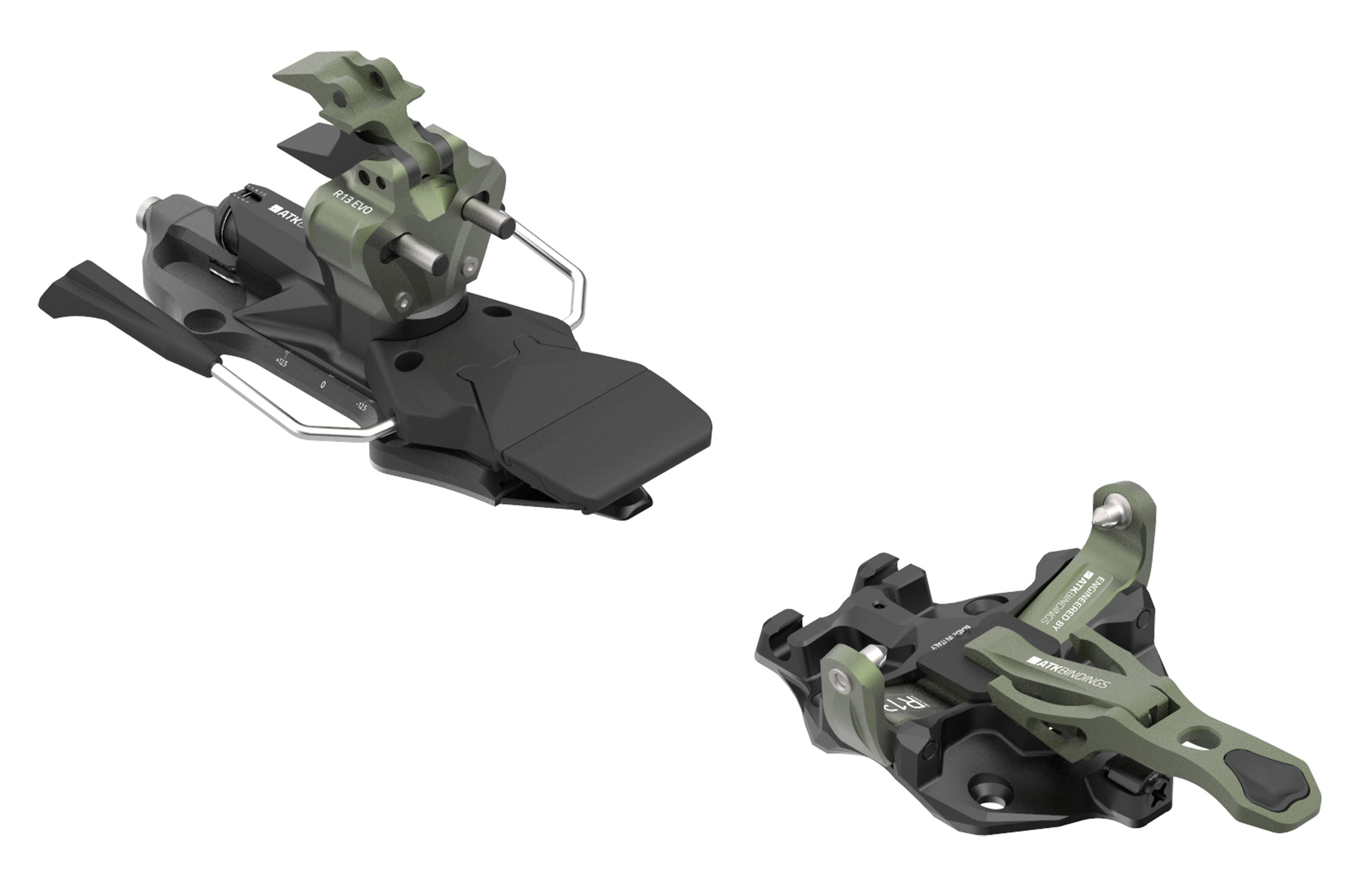 ATK Raider 13 Evo Tourenbindung 102mm Camo Green 25/26 25906